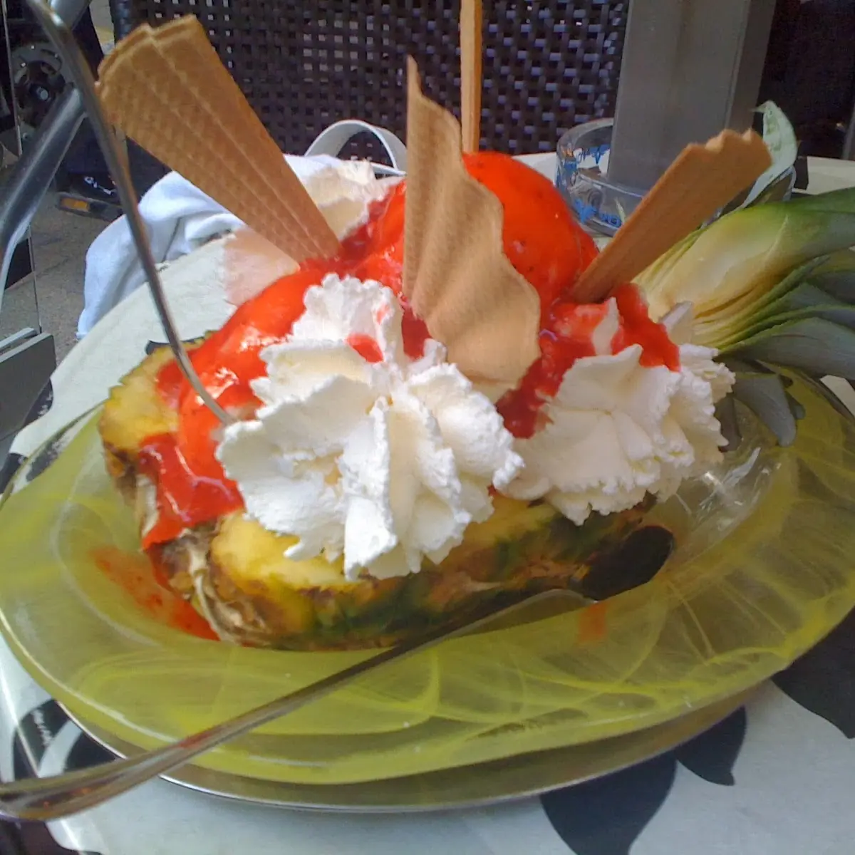 Ananas Ice Cream