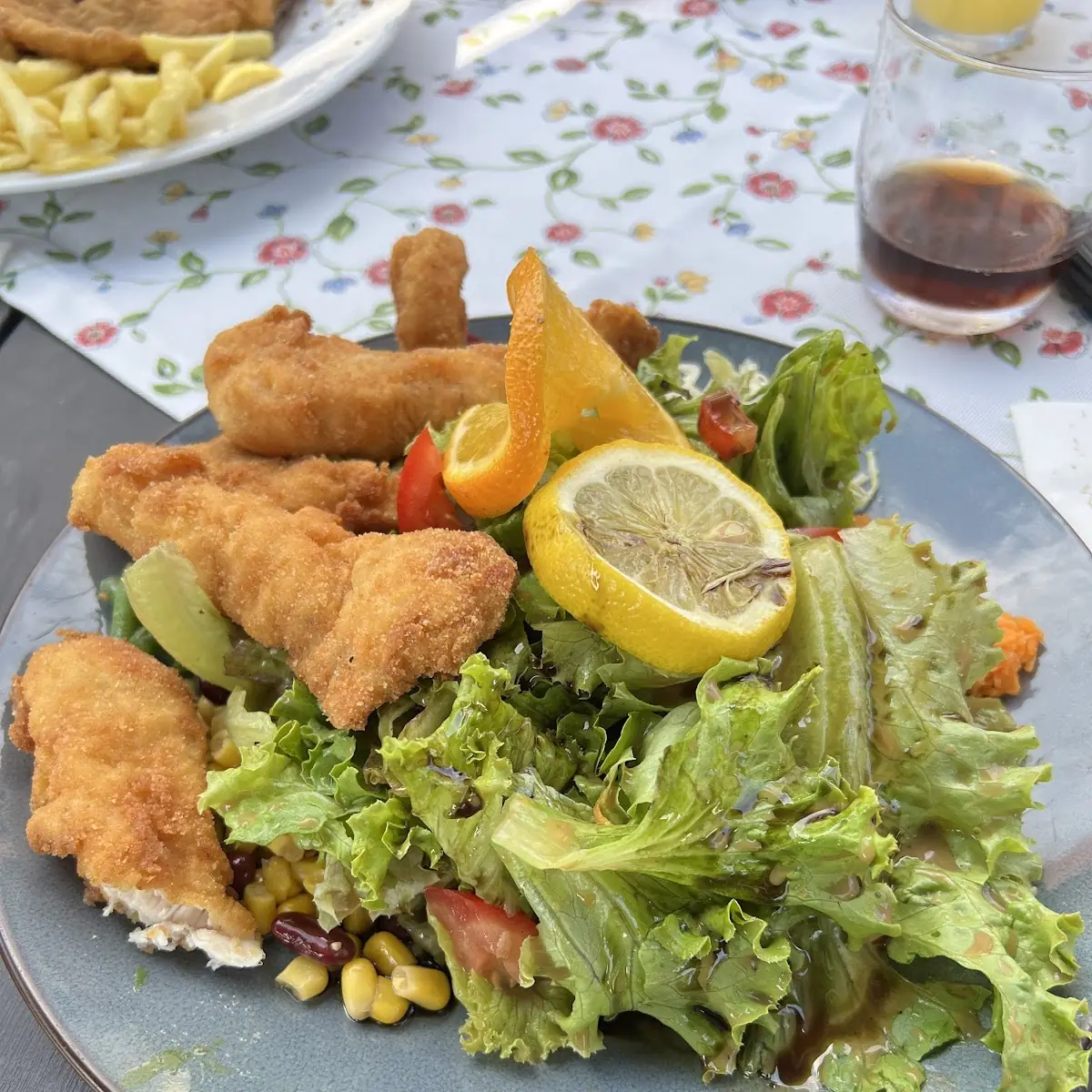 Backhendlsalat