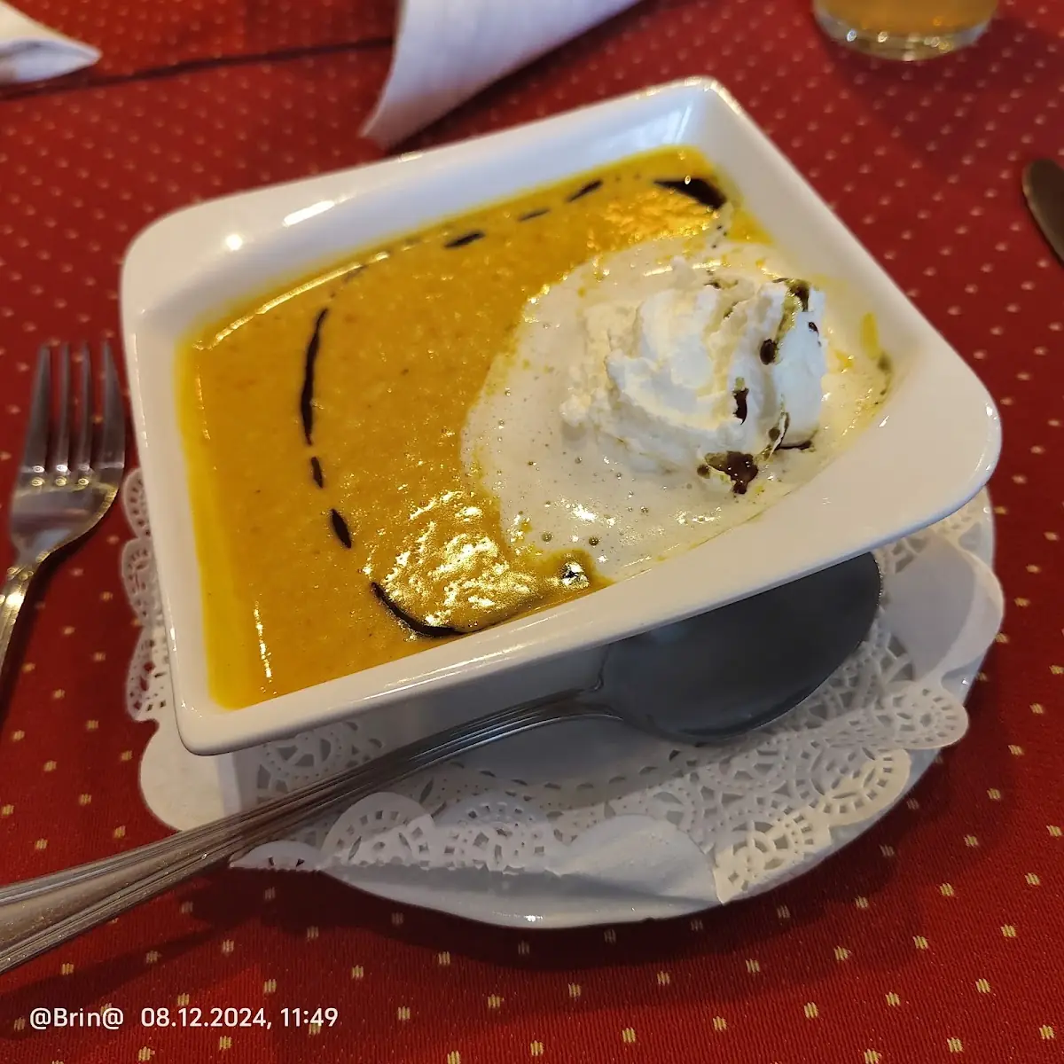 Kürbiscremesuppe