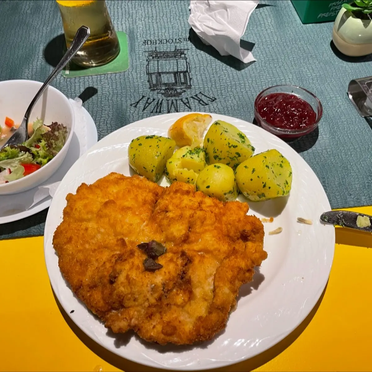 Wiener Schnitzel Vom Schwein Huhn