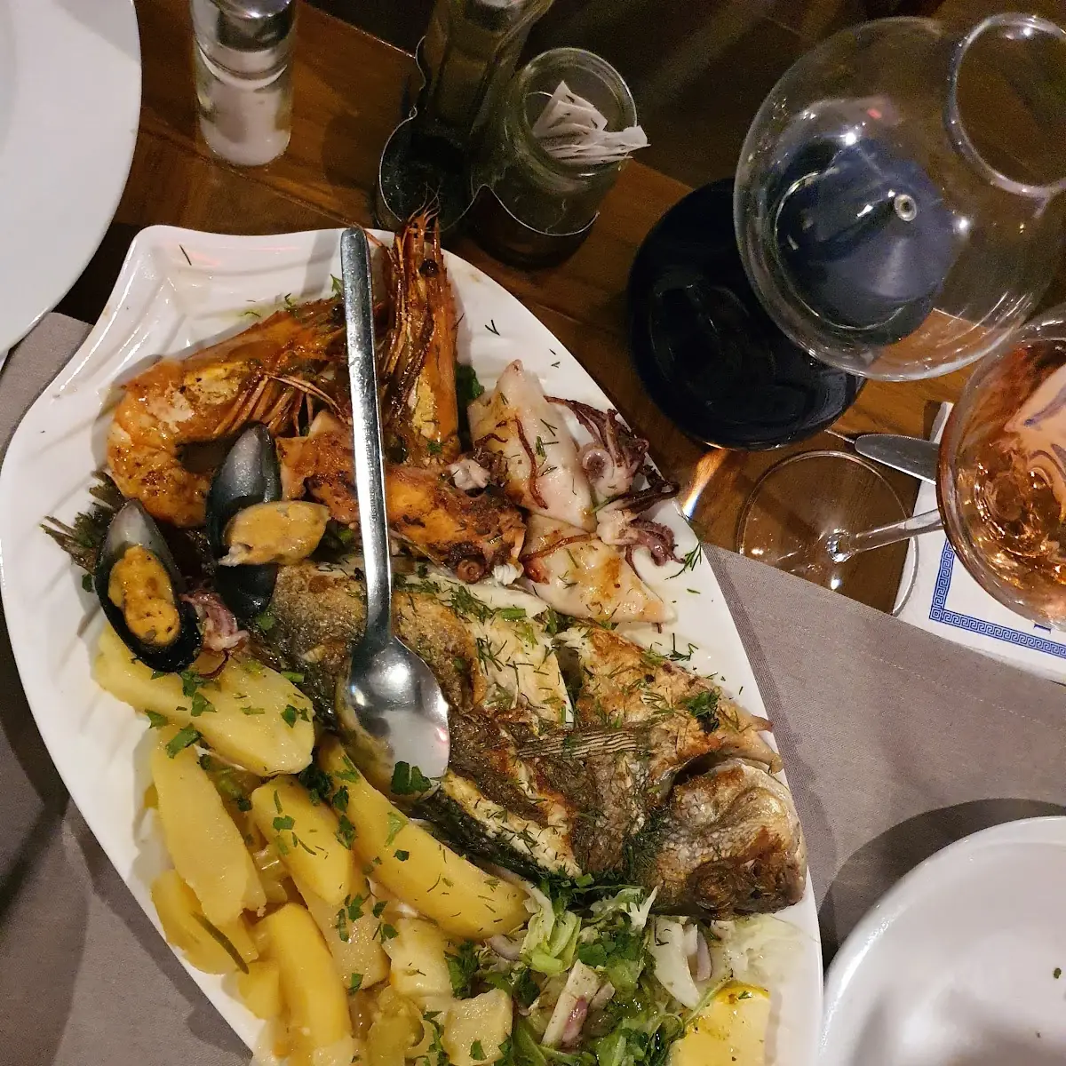 Mix CIBS Fish Shrimps and Calamari