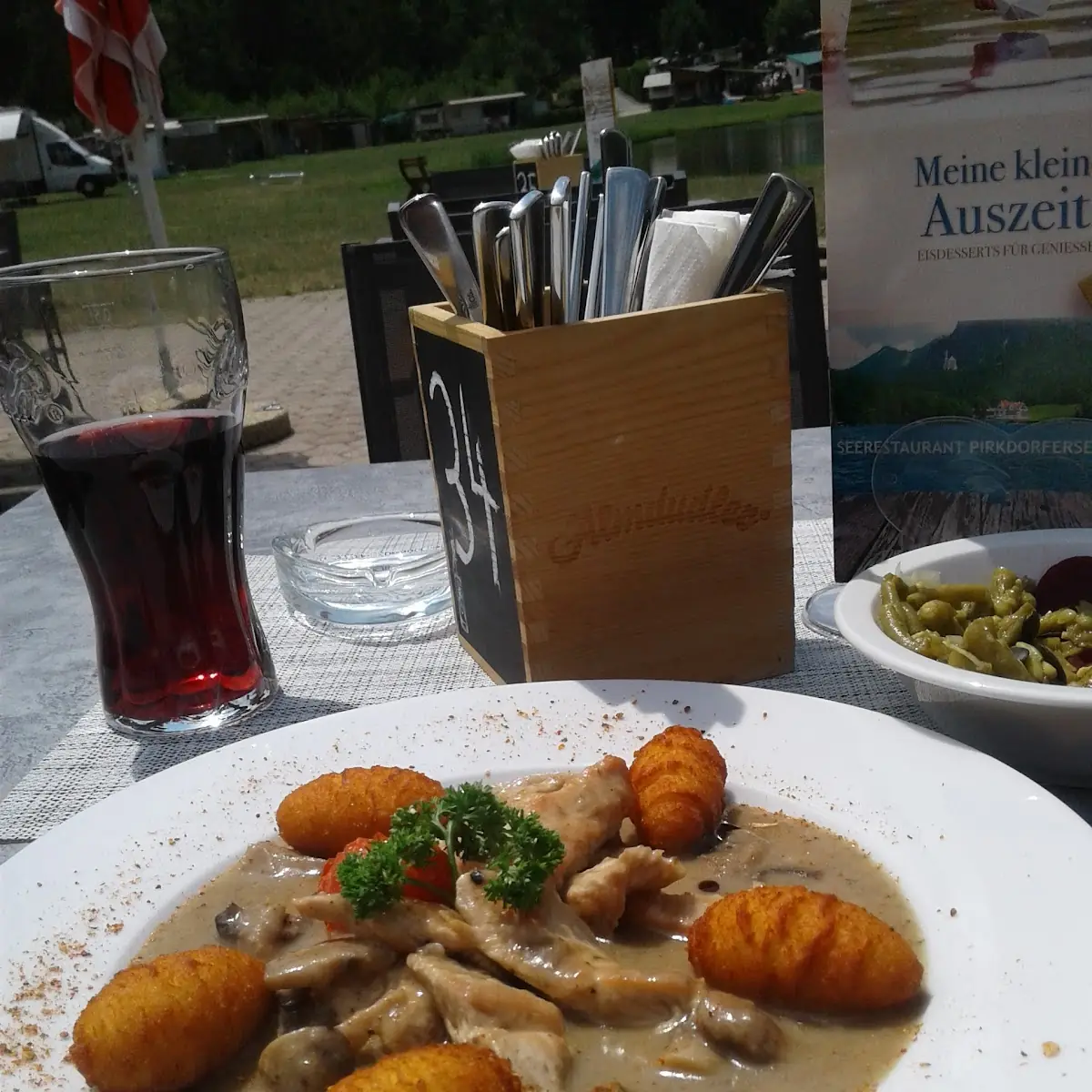 Kroketten Mit Putensteak Vom Grill