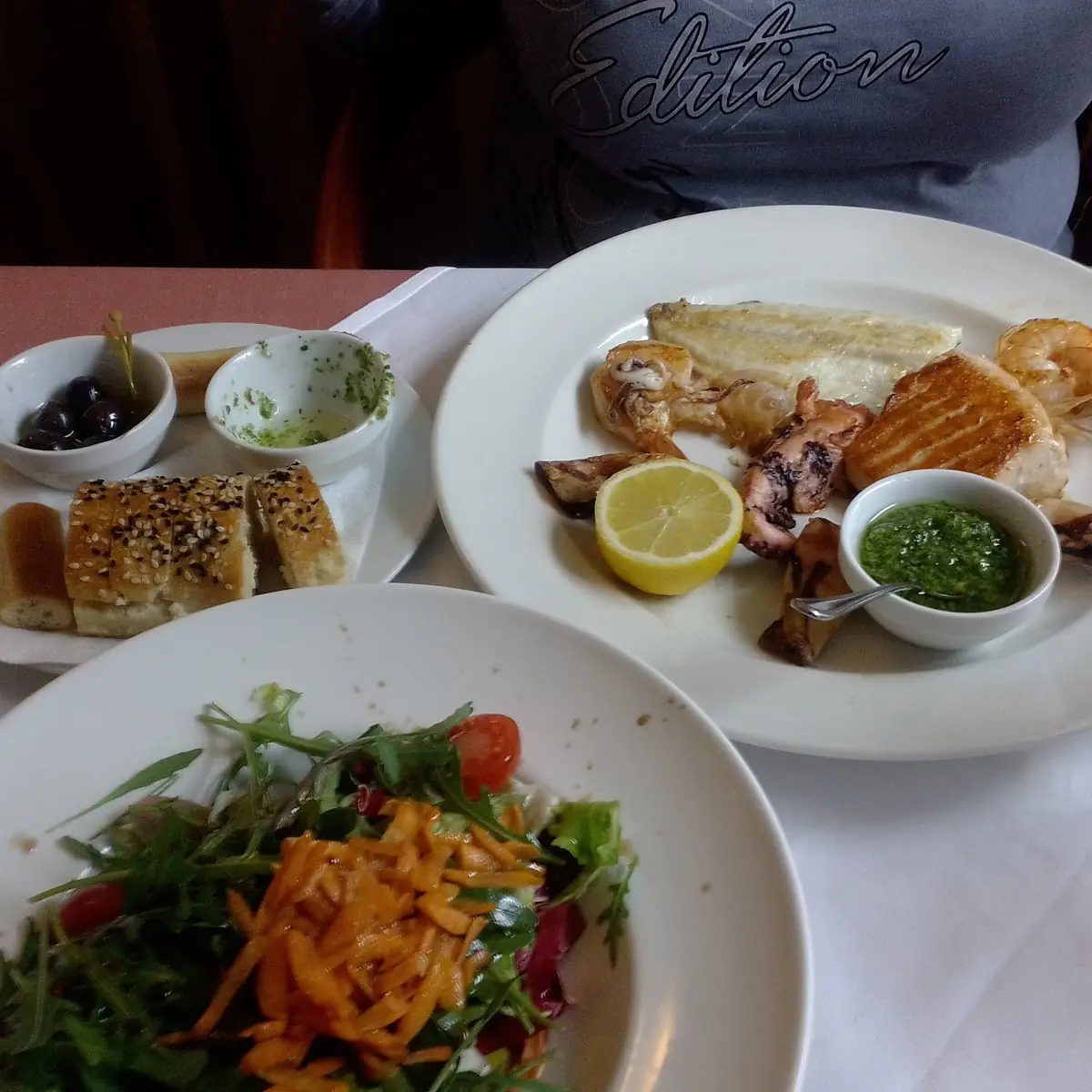 Gemischte Fischplatte