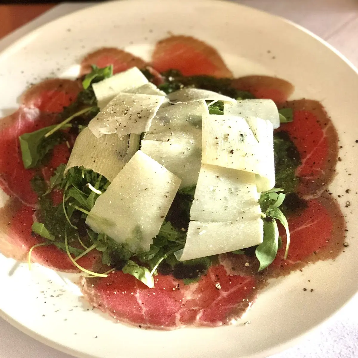 Pizza Carpaccio
