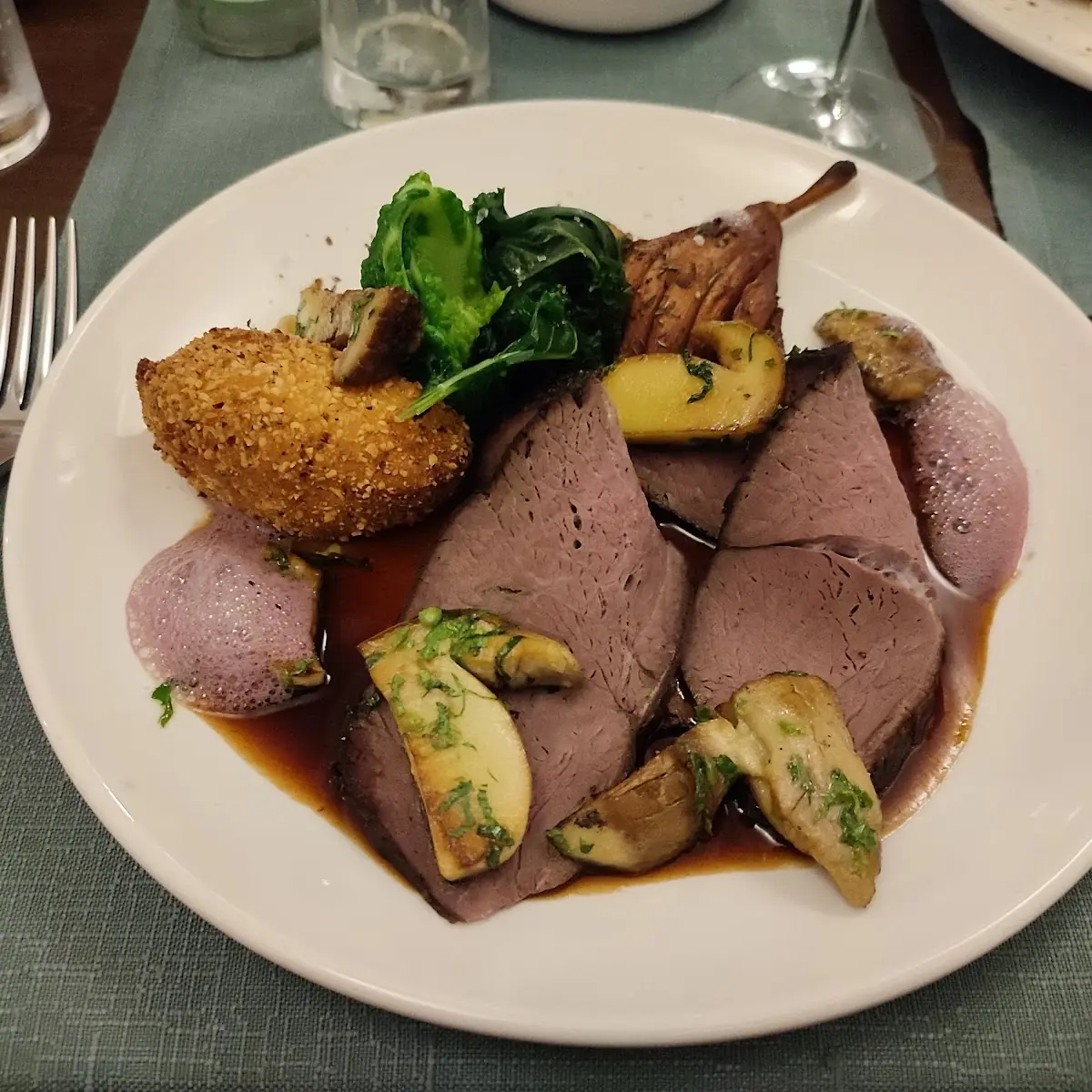 Tagesspezialität Hirschbraten