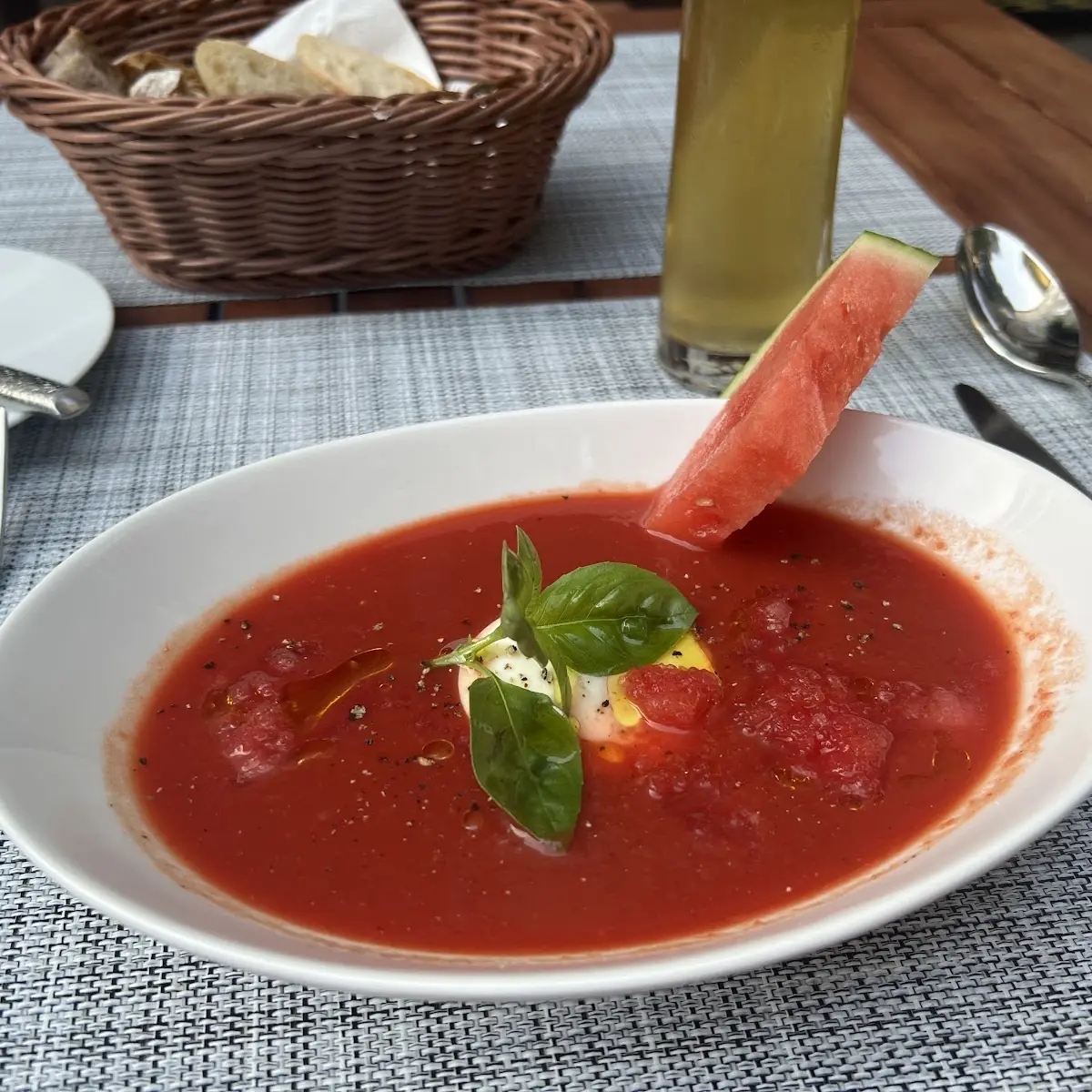 Wassermelonentomaten Kaltschale