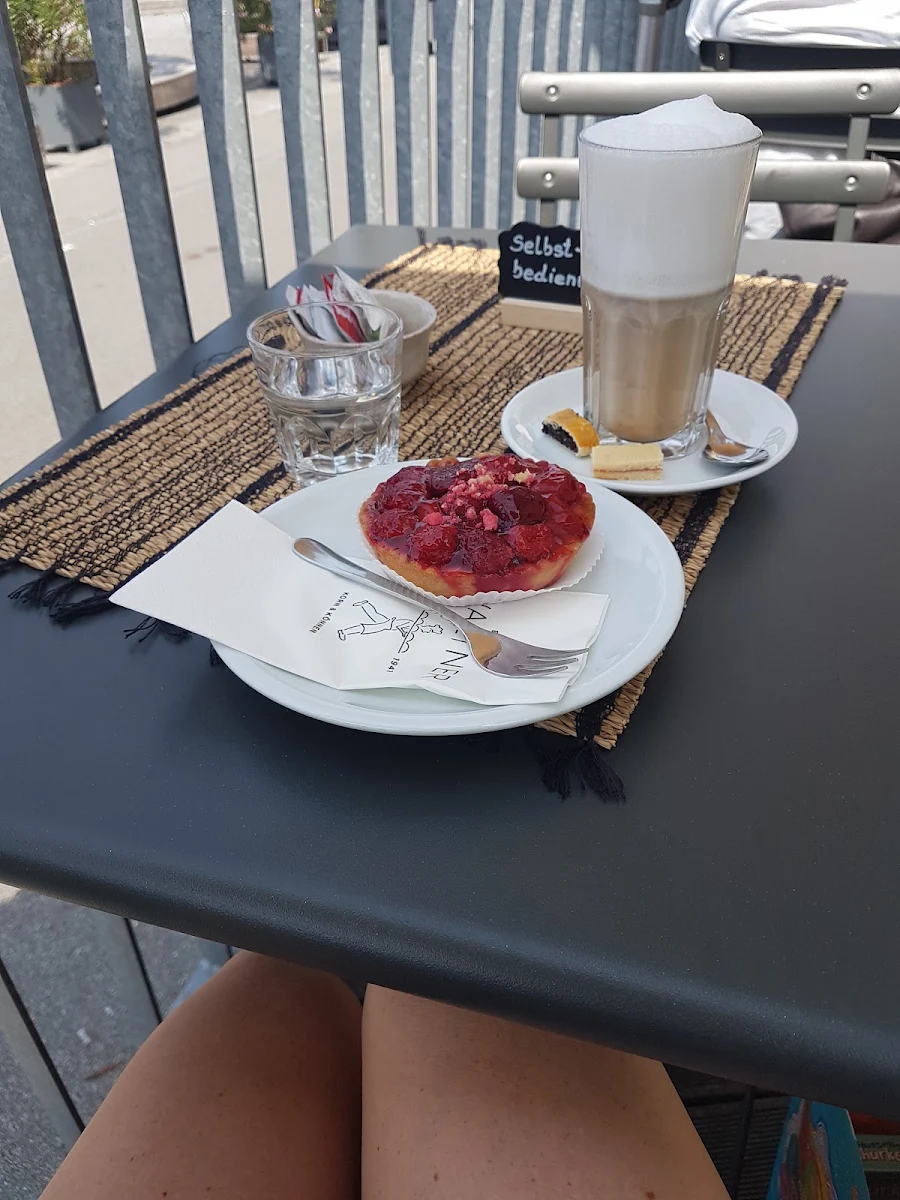 Latte Macchiato Himbeer-pudding-törtchen