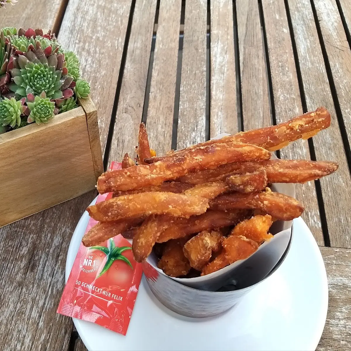 Süßkartoffelpommes