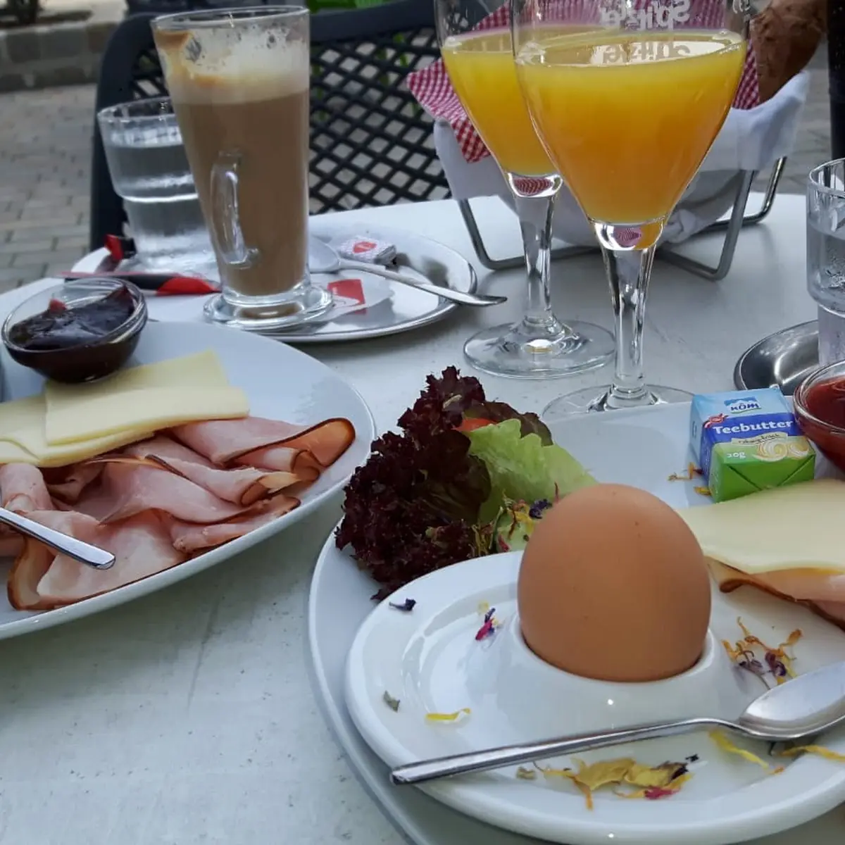 Frühstück Mit Kaffee