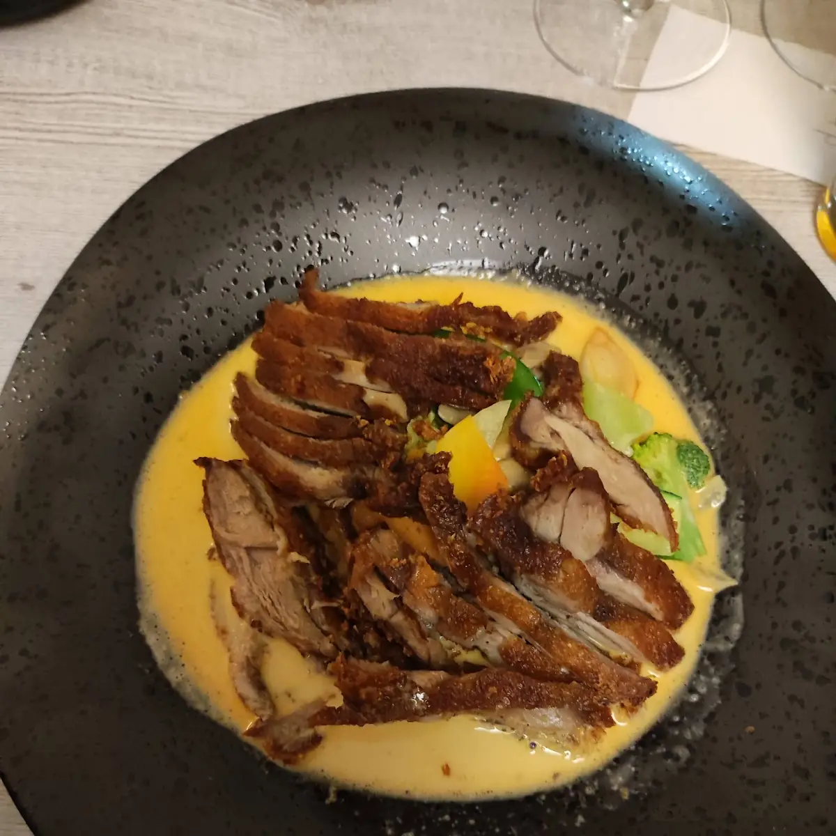 Thai-curry Mit Crispy Duck