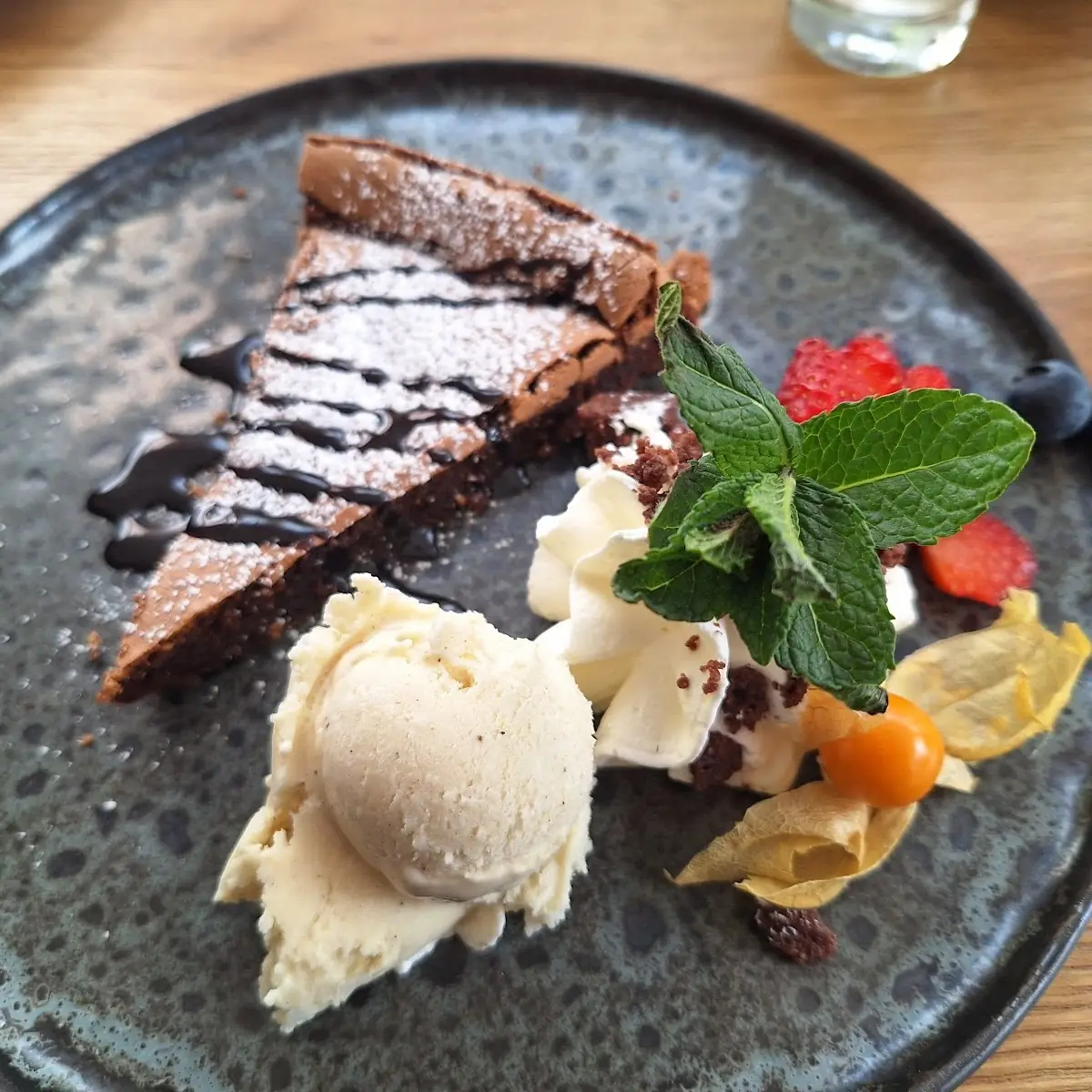 Schokokuchen Mit Eis
