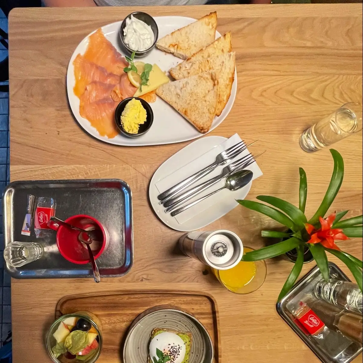 Frühstück Mit Lachs