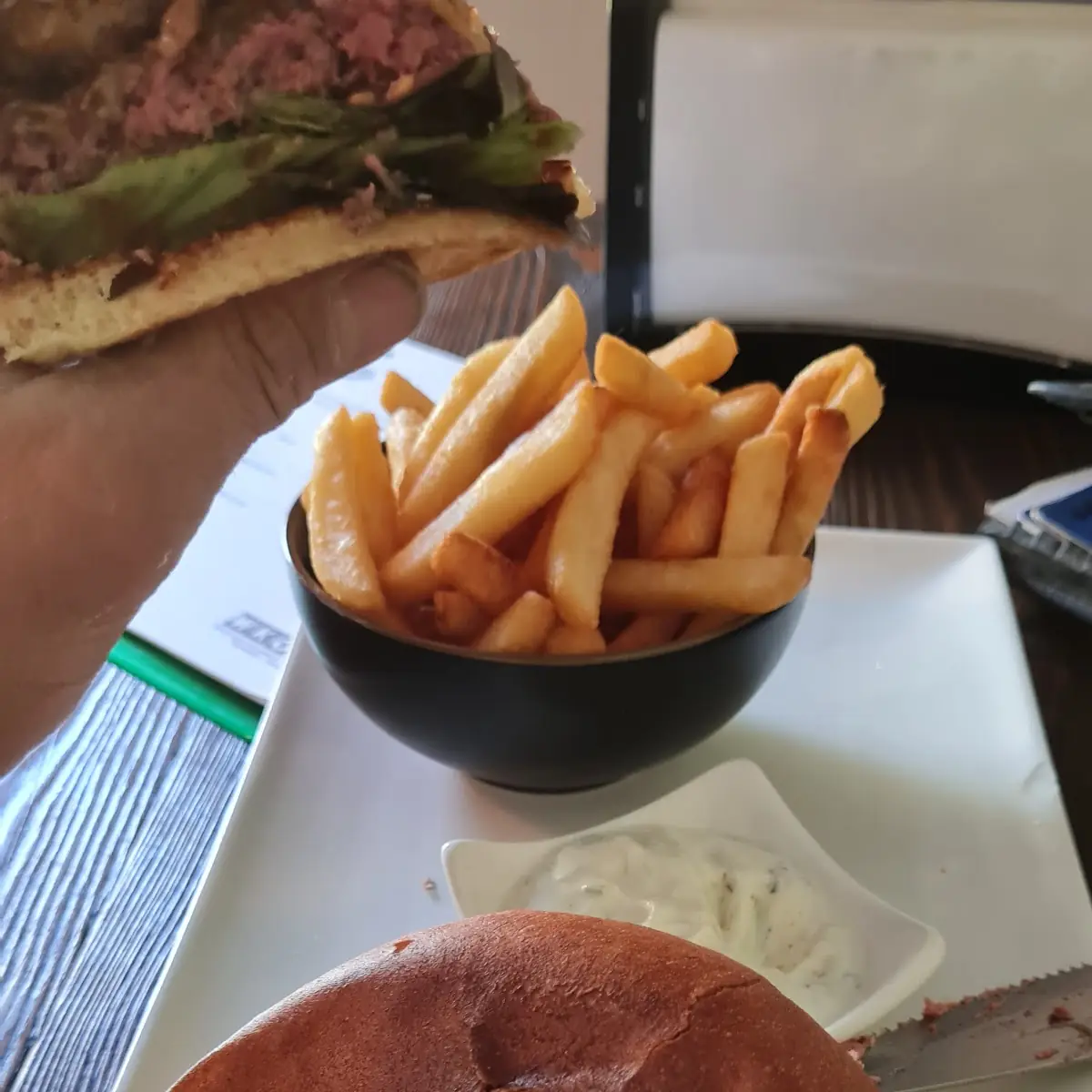 Texas Chainsaw Burger