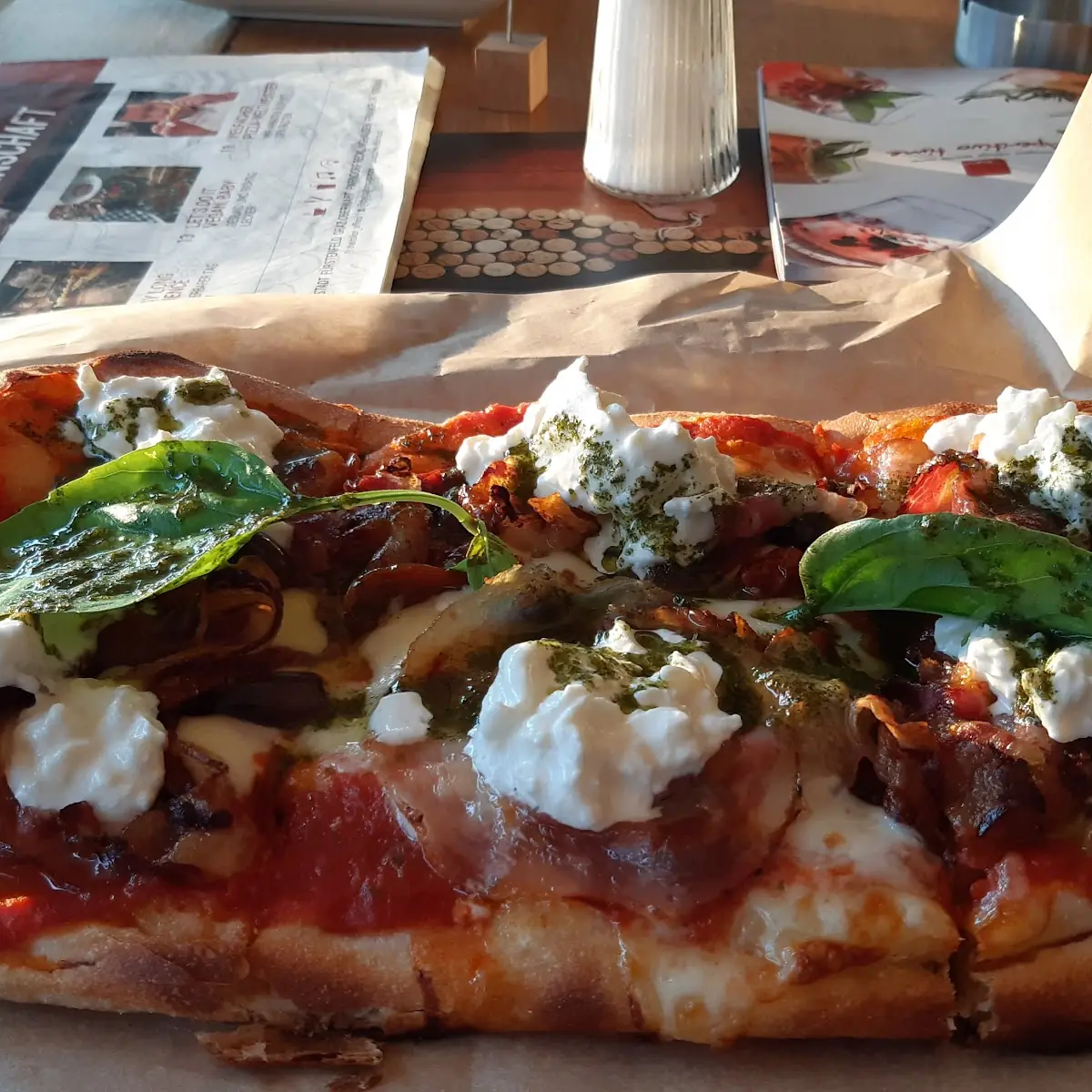 Pizza Pala Pancetta