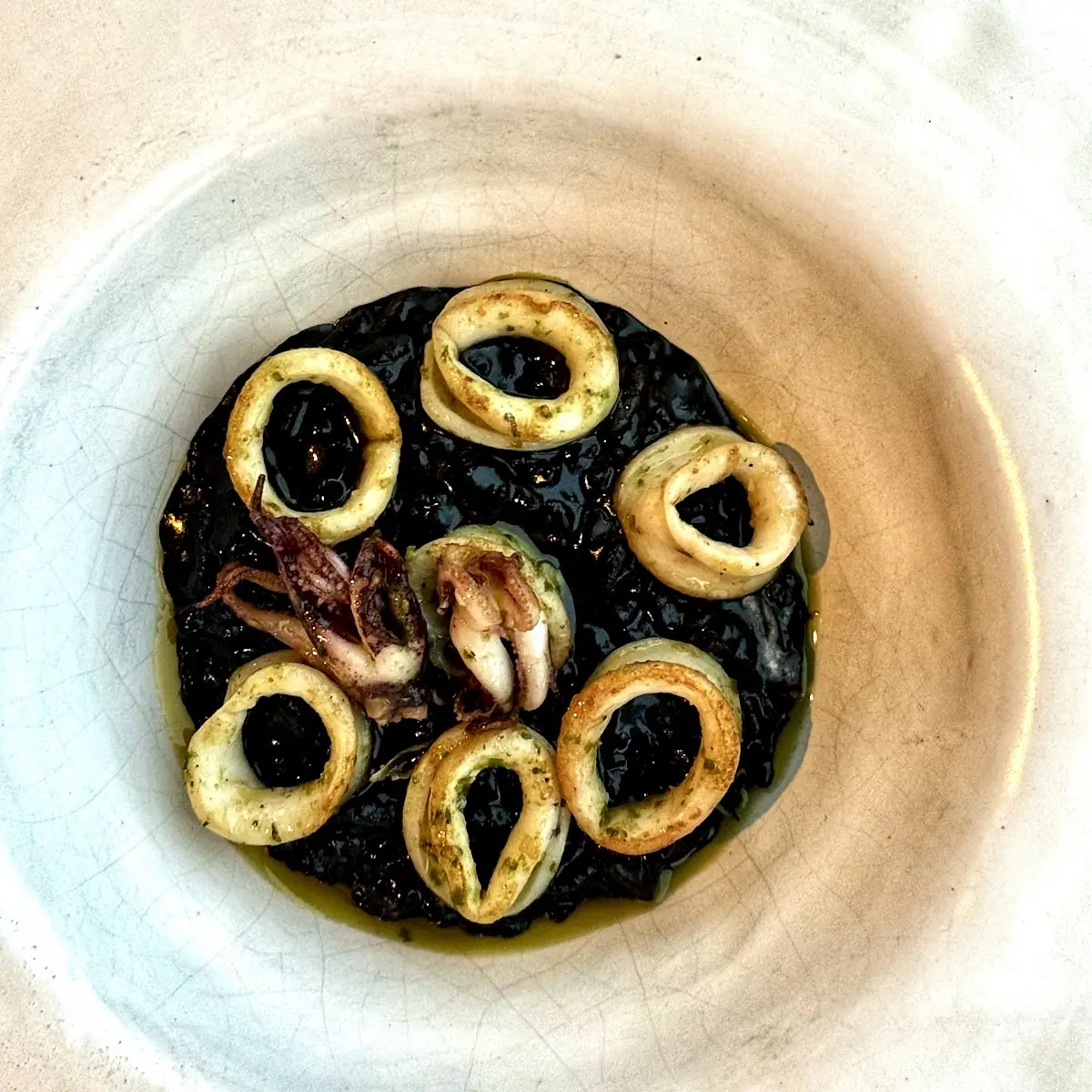 Calamari Cuttlefish Risotto