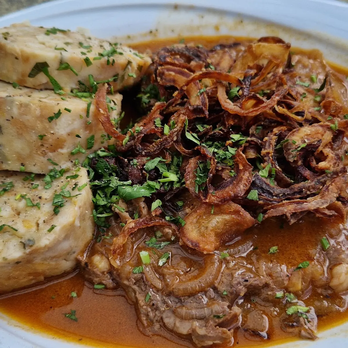 Zwiebelrostbraten