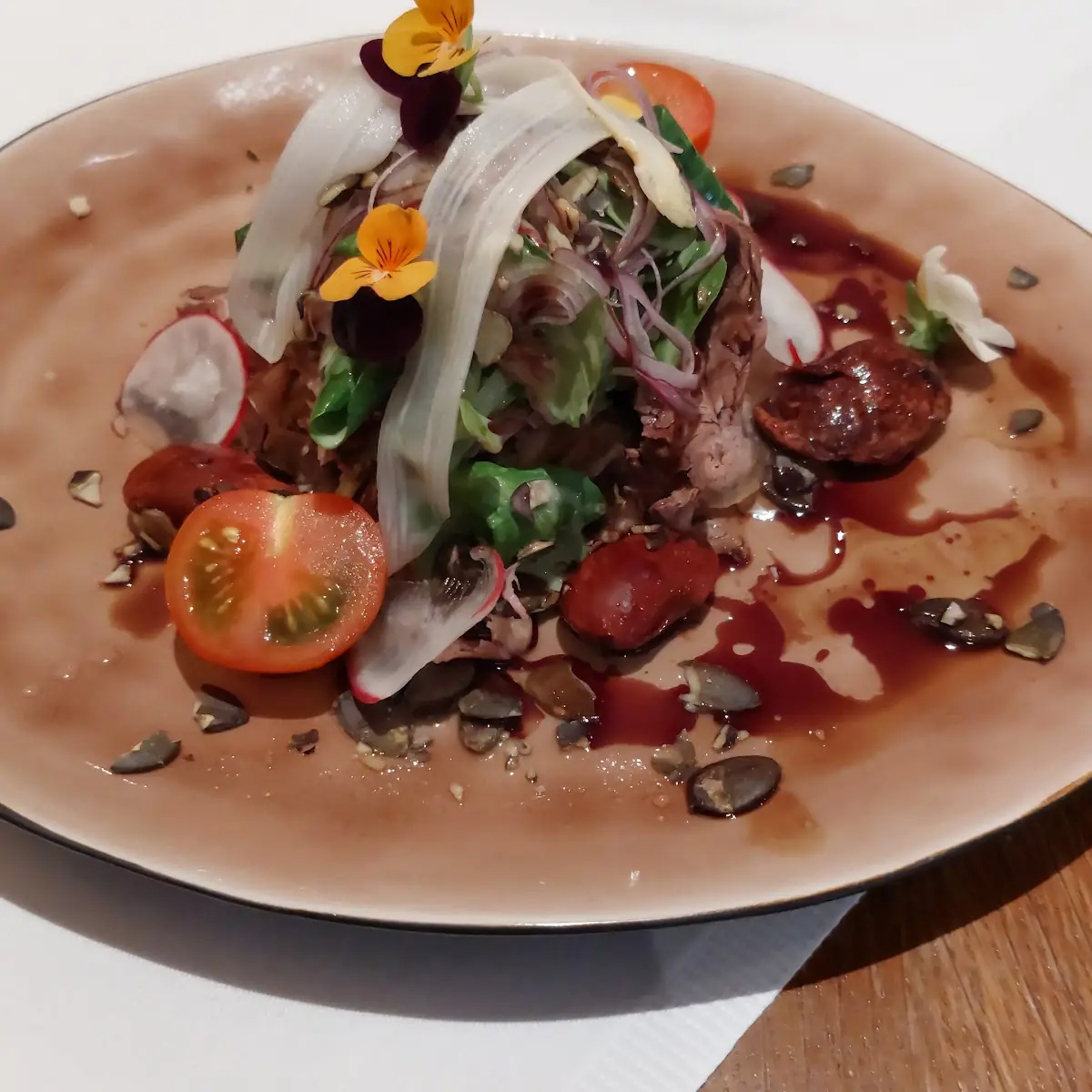 Saures Rindfleisch