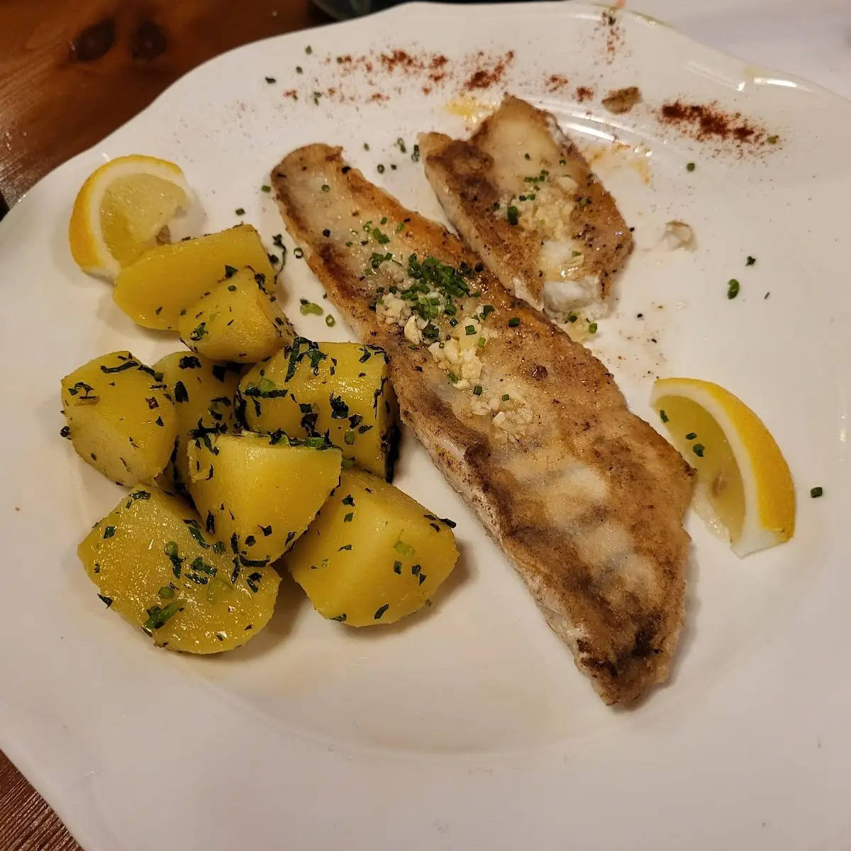 Zanderfilet Mit Petersiliekartoffeln