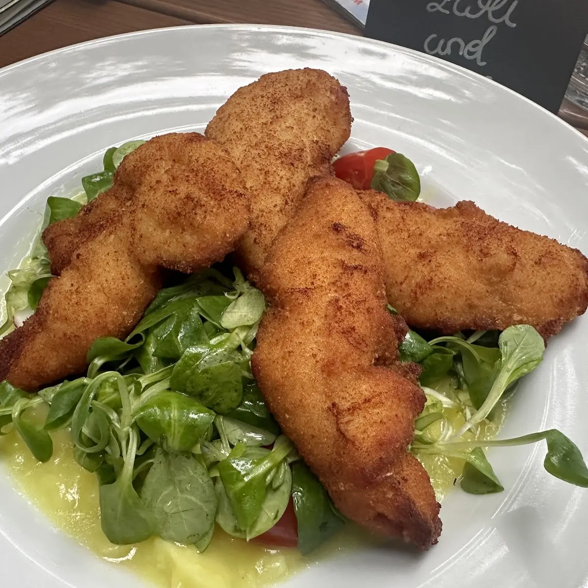 Backhendlsalat