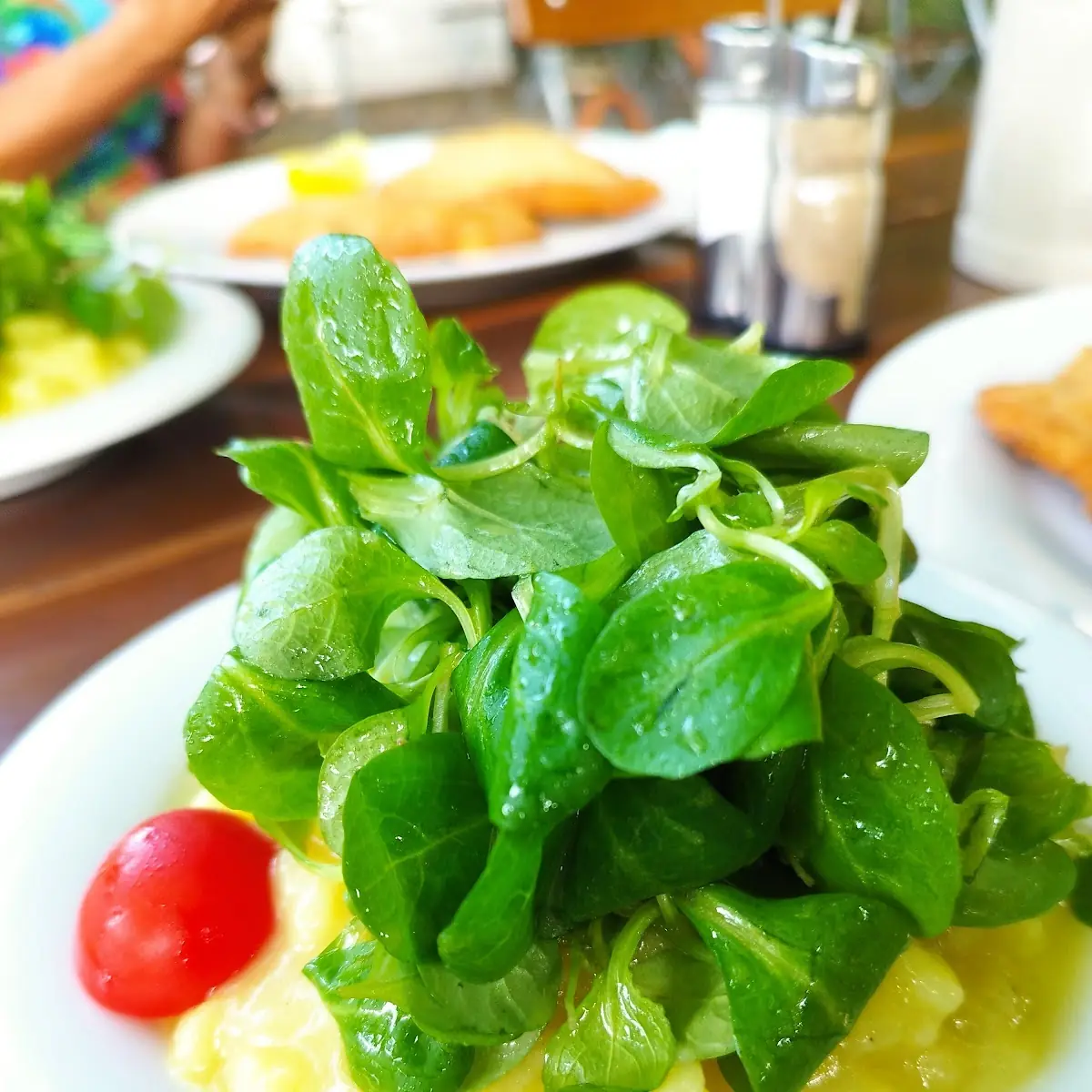 Erdäpfel-vogerl-salat