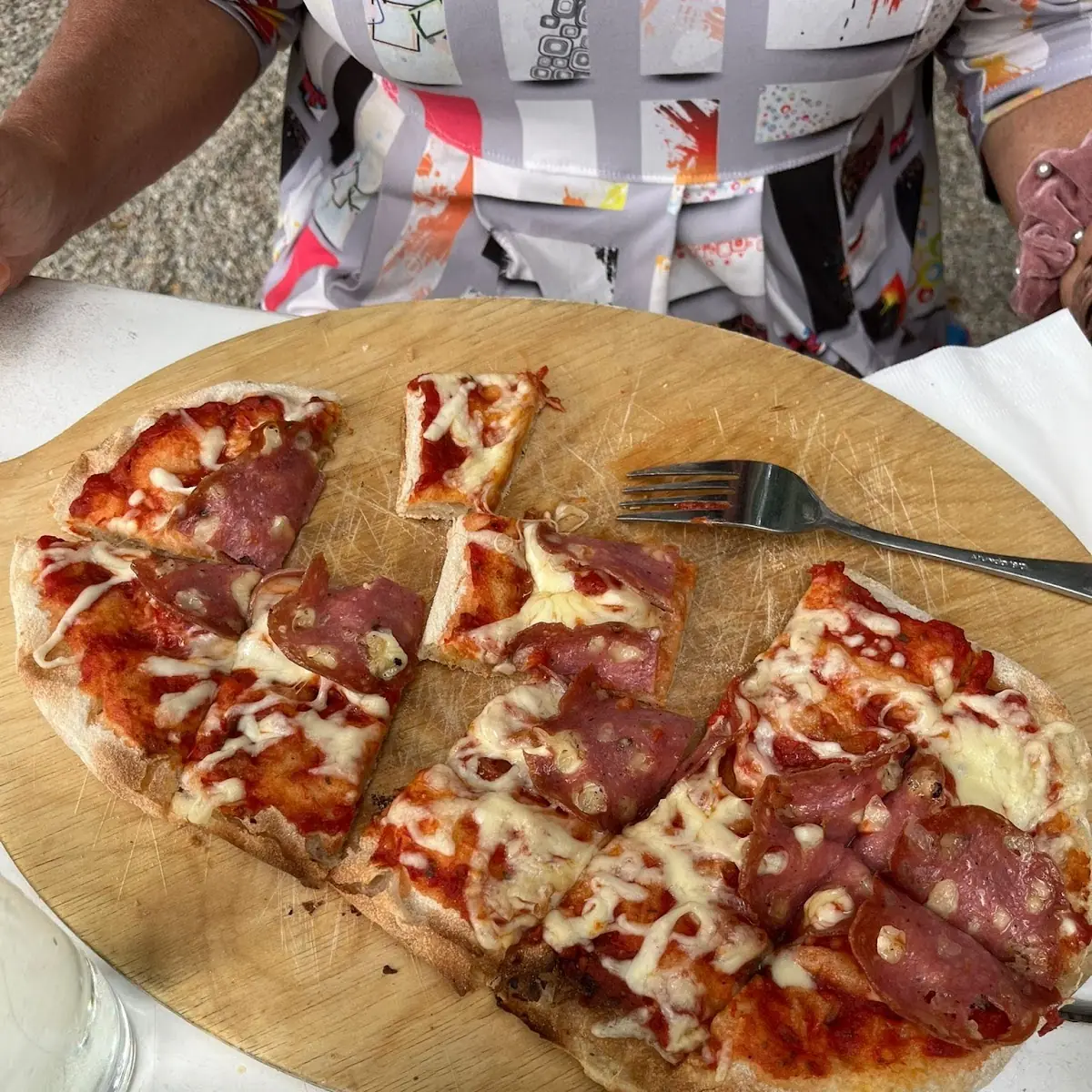 Pinsa Con Salsiccia