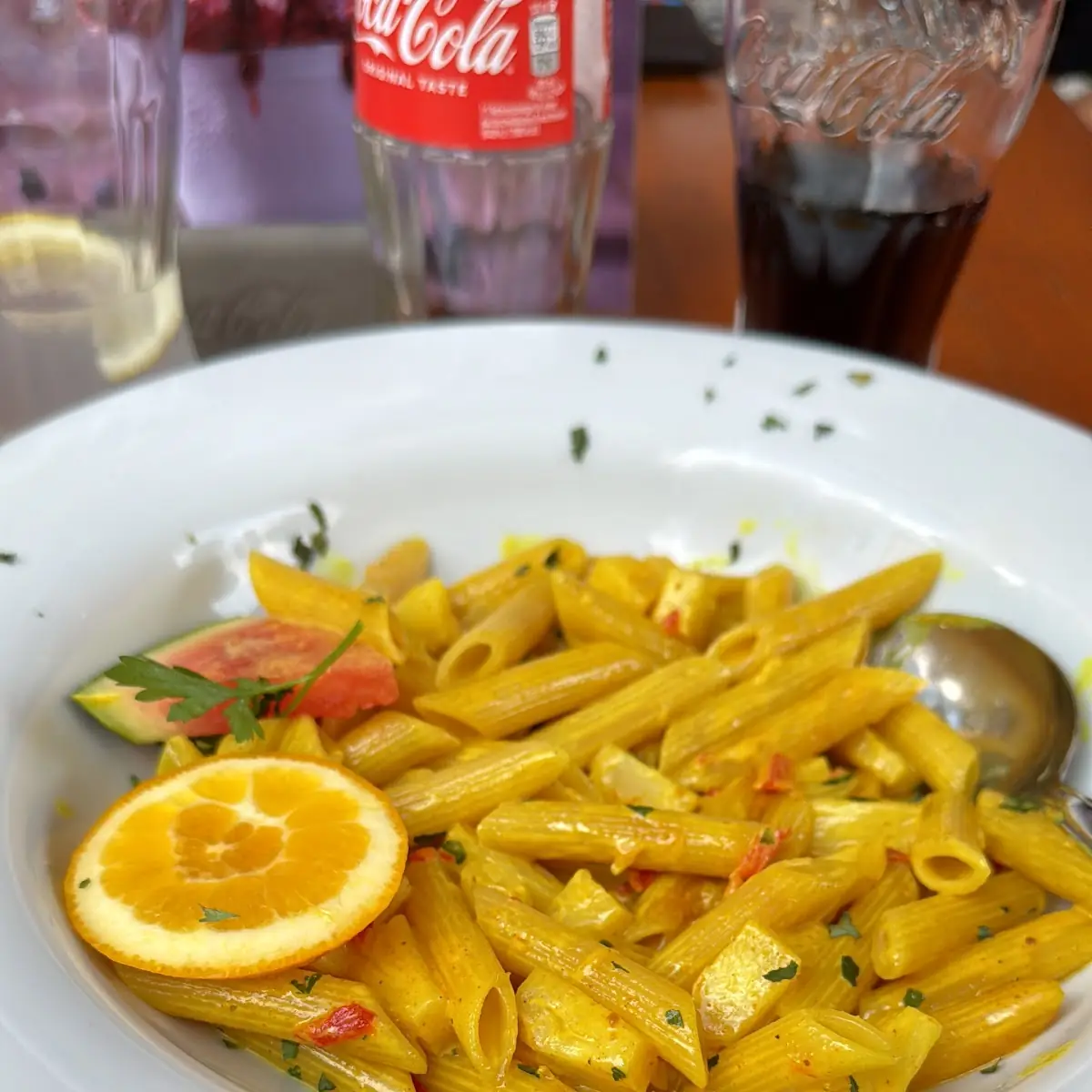Pasta Indian Curry