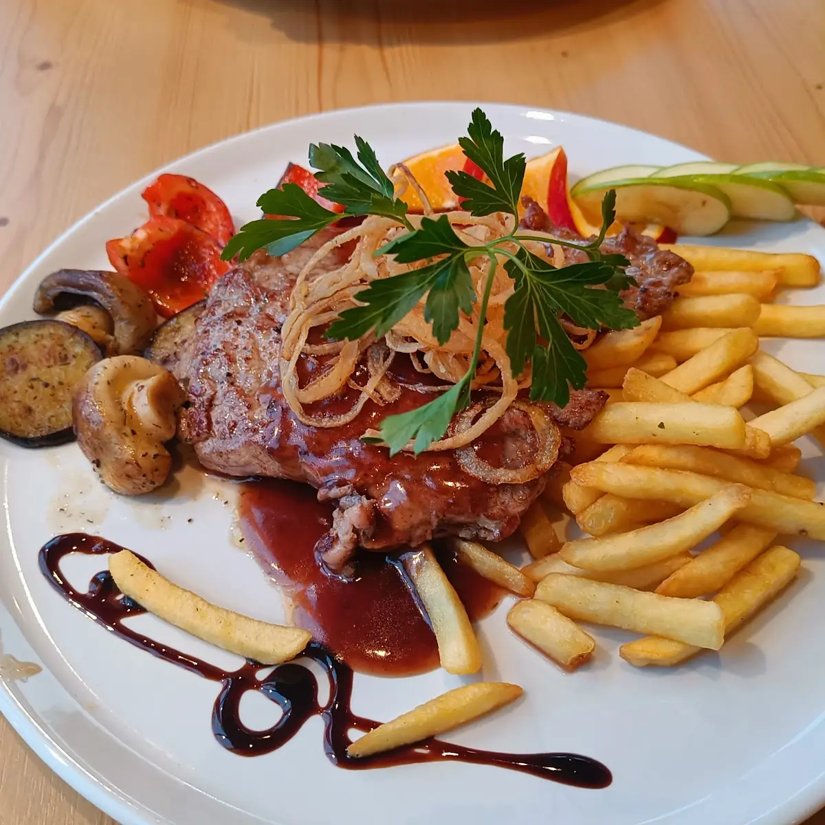 Zwiebelrostbraten