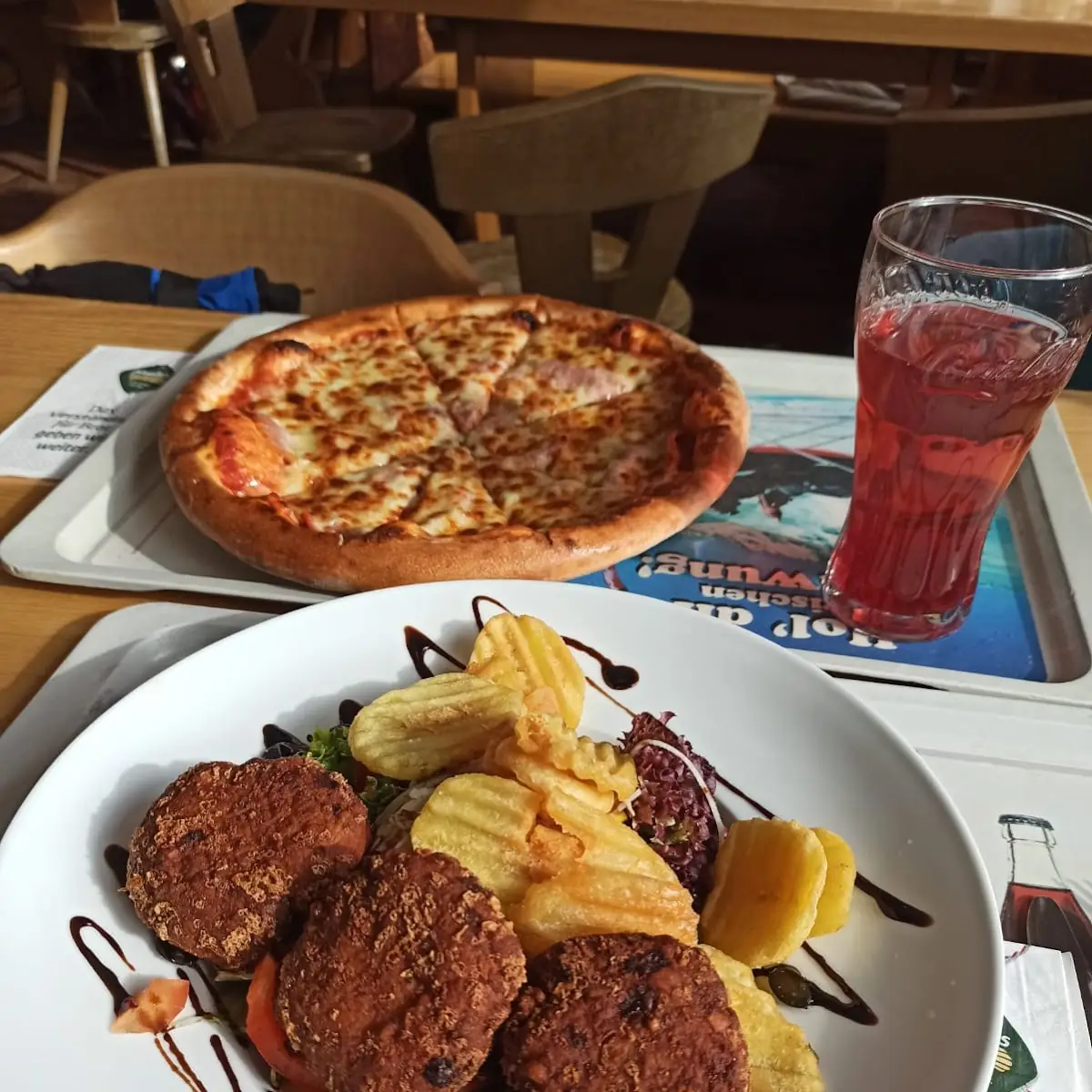 Käsepressknödel Und Pizza Prosciutto