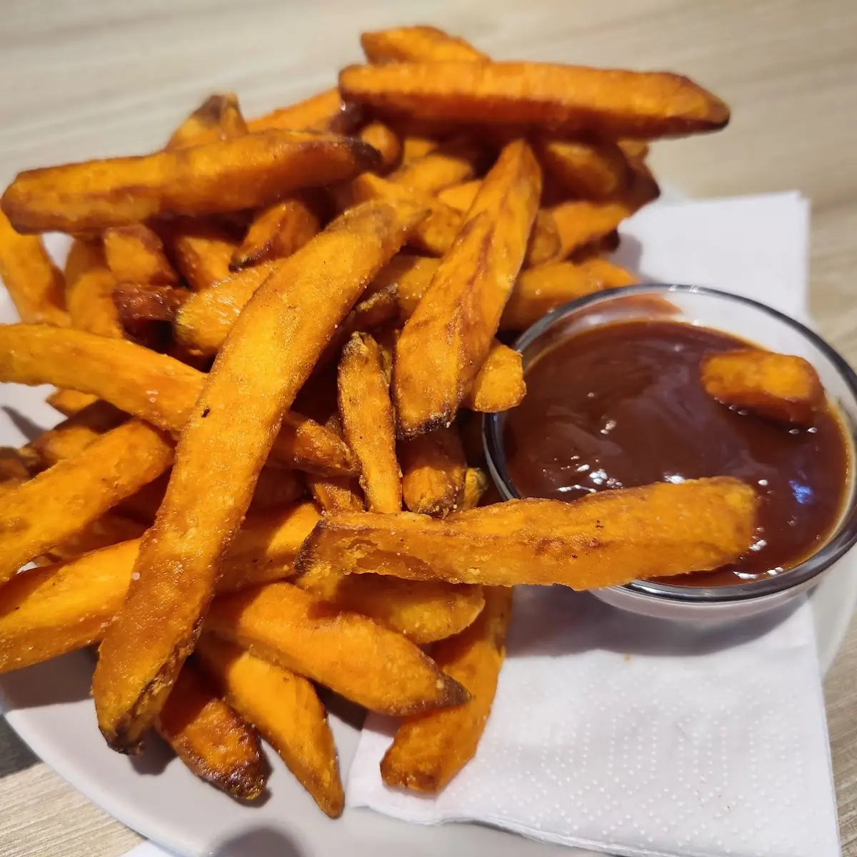Süßkartoffelpommes