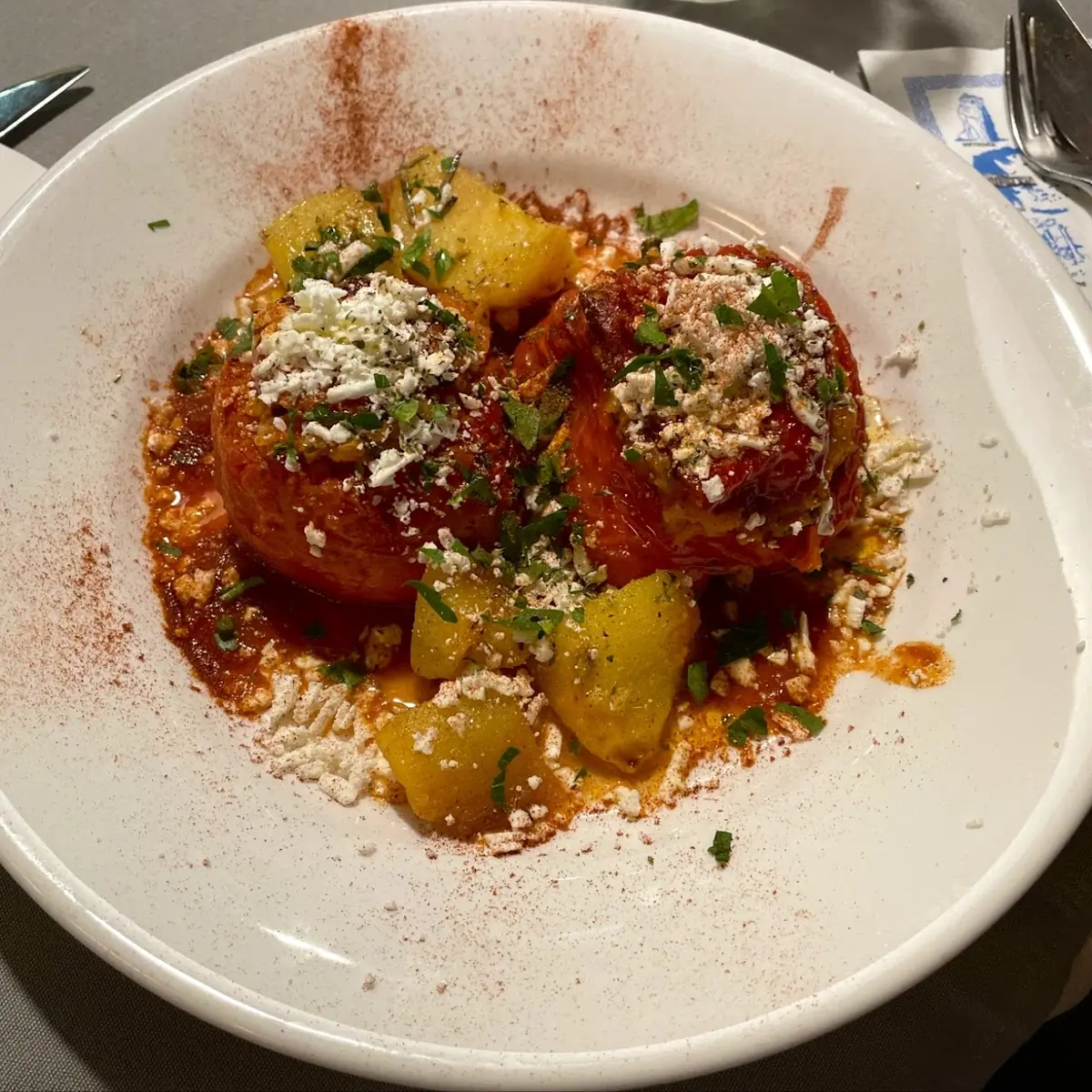 Gefüllte Paprika