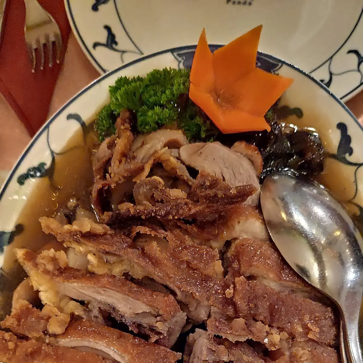 Ente Mit Chinesischen Pilzen