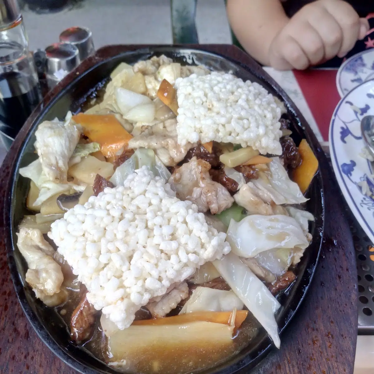 Gebratene Fleischplatte