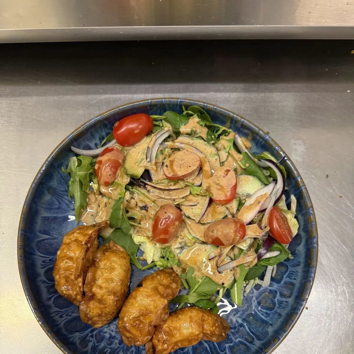 Backhendlsalat