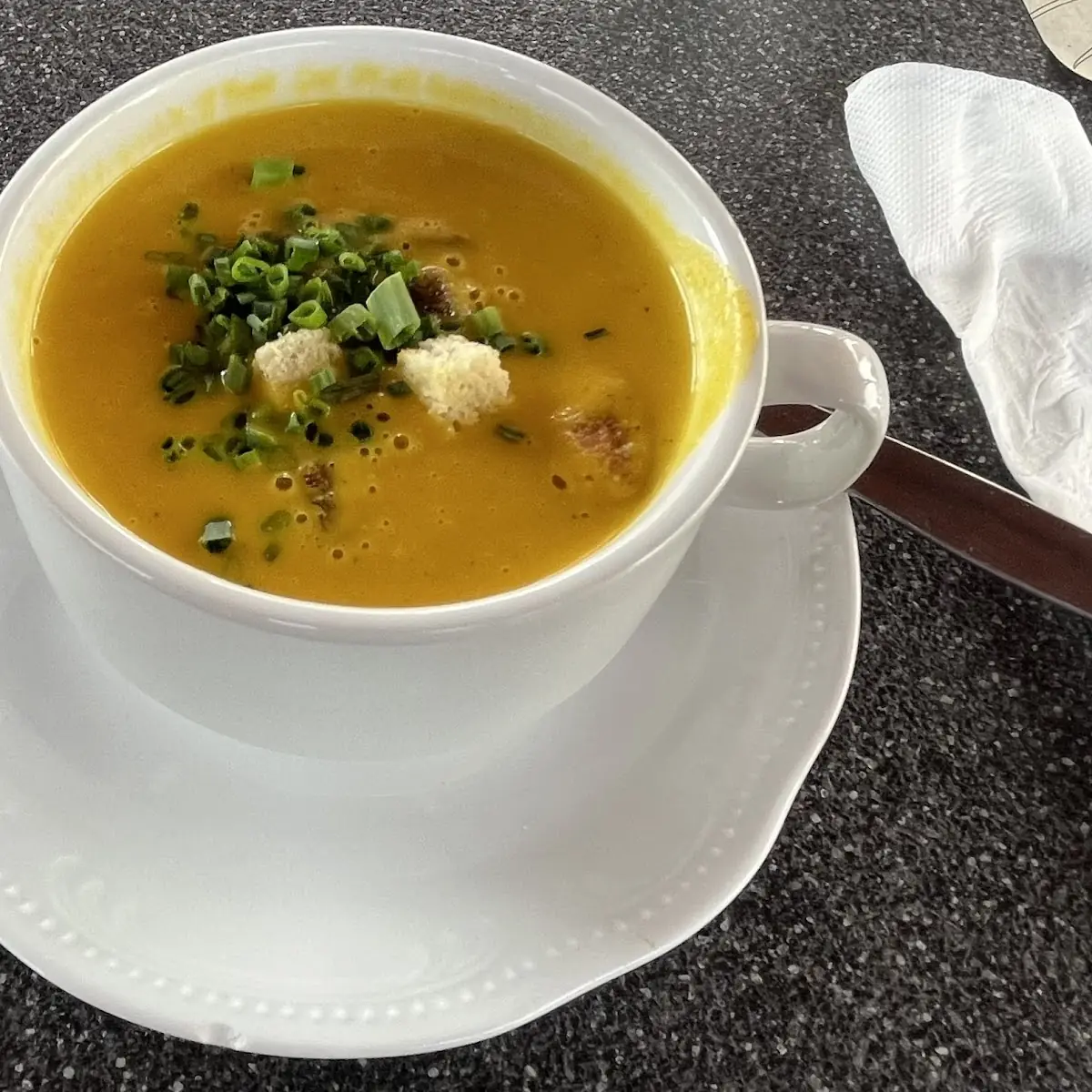 Kürbiscremesuppe