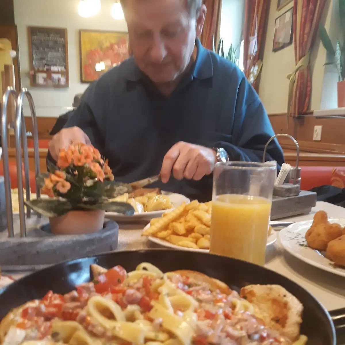 Nudelpfandl Und Schweinsbraten