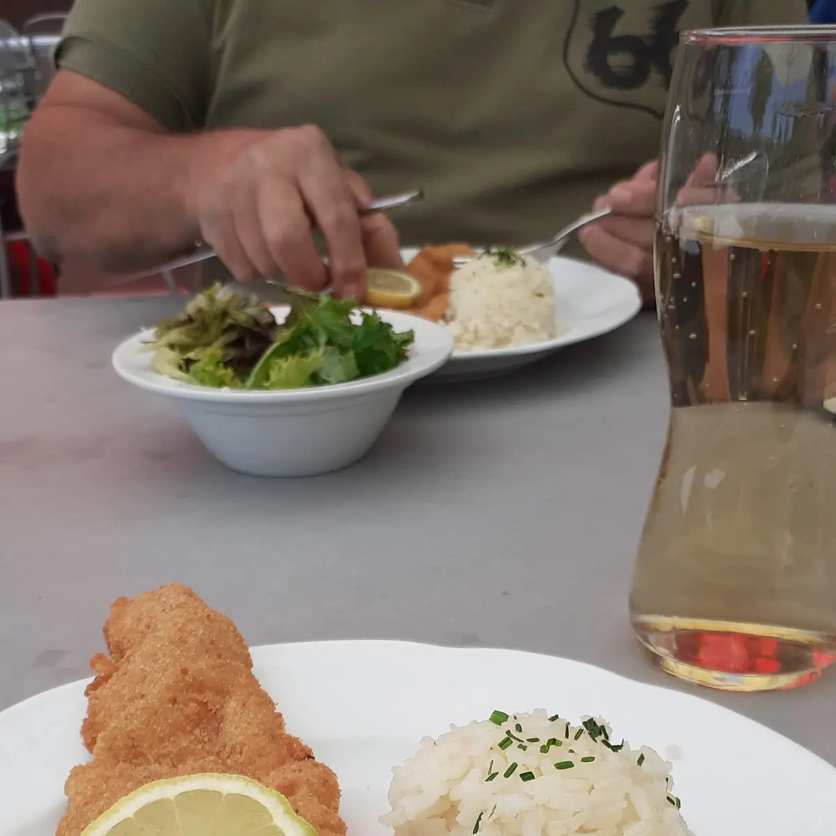 Schnitzerl Mit Reis