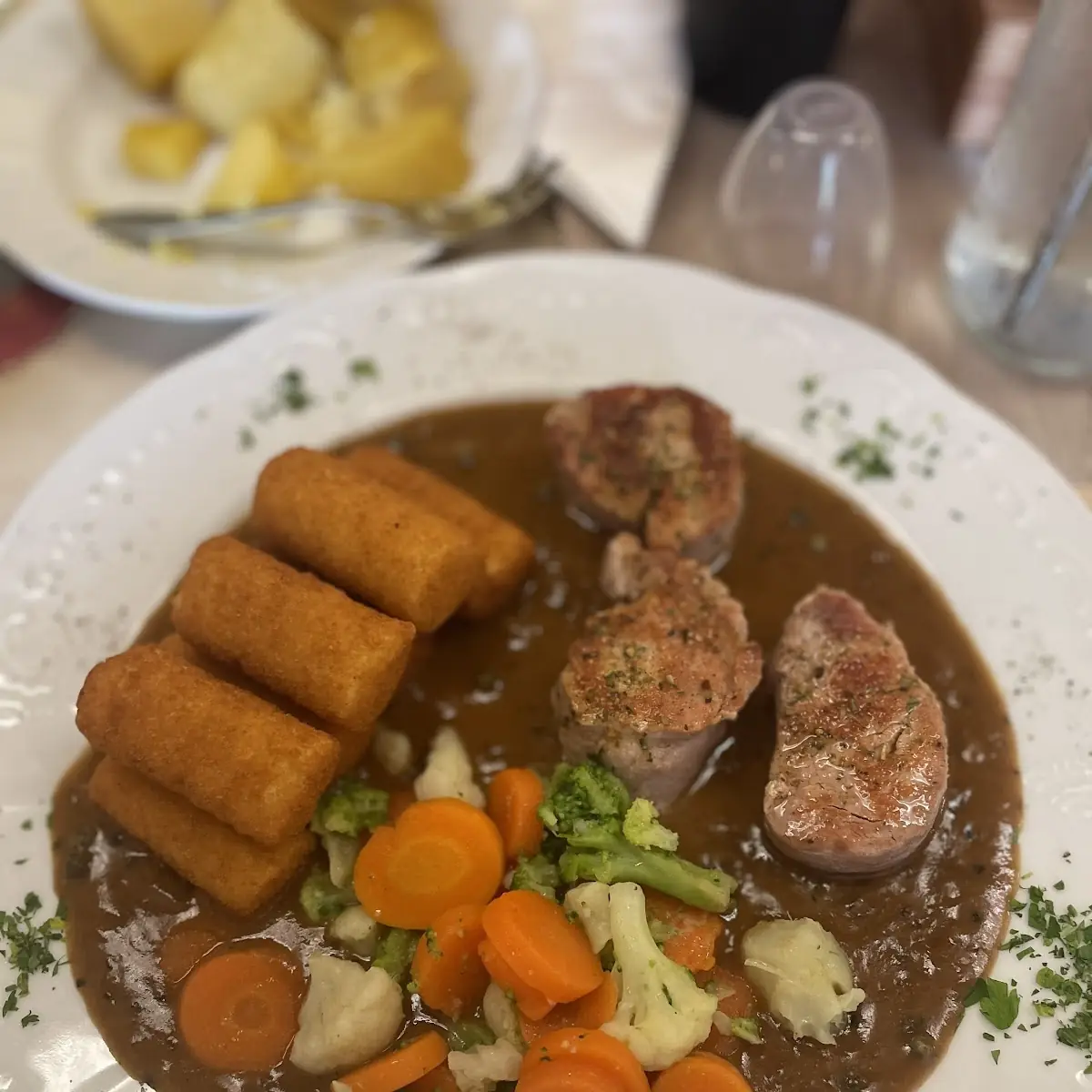 Schweinemedallions