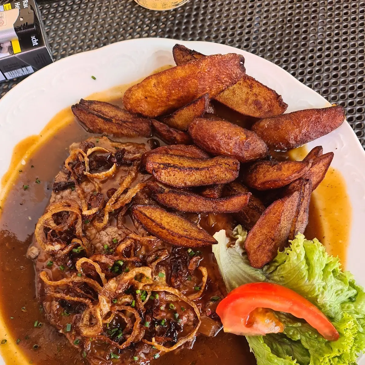 Zwiebelrostbraten