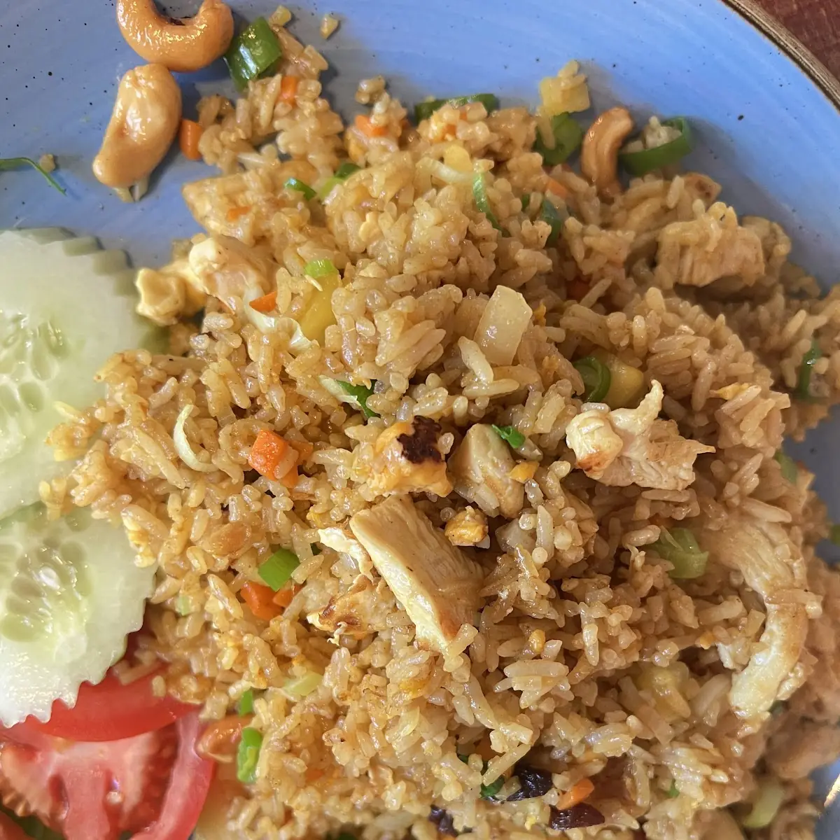 ข้าวผัดไก่สับปะรด