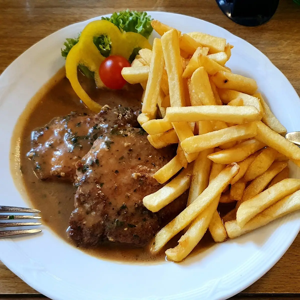 Kotelett In Senfsauce