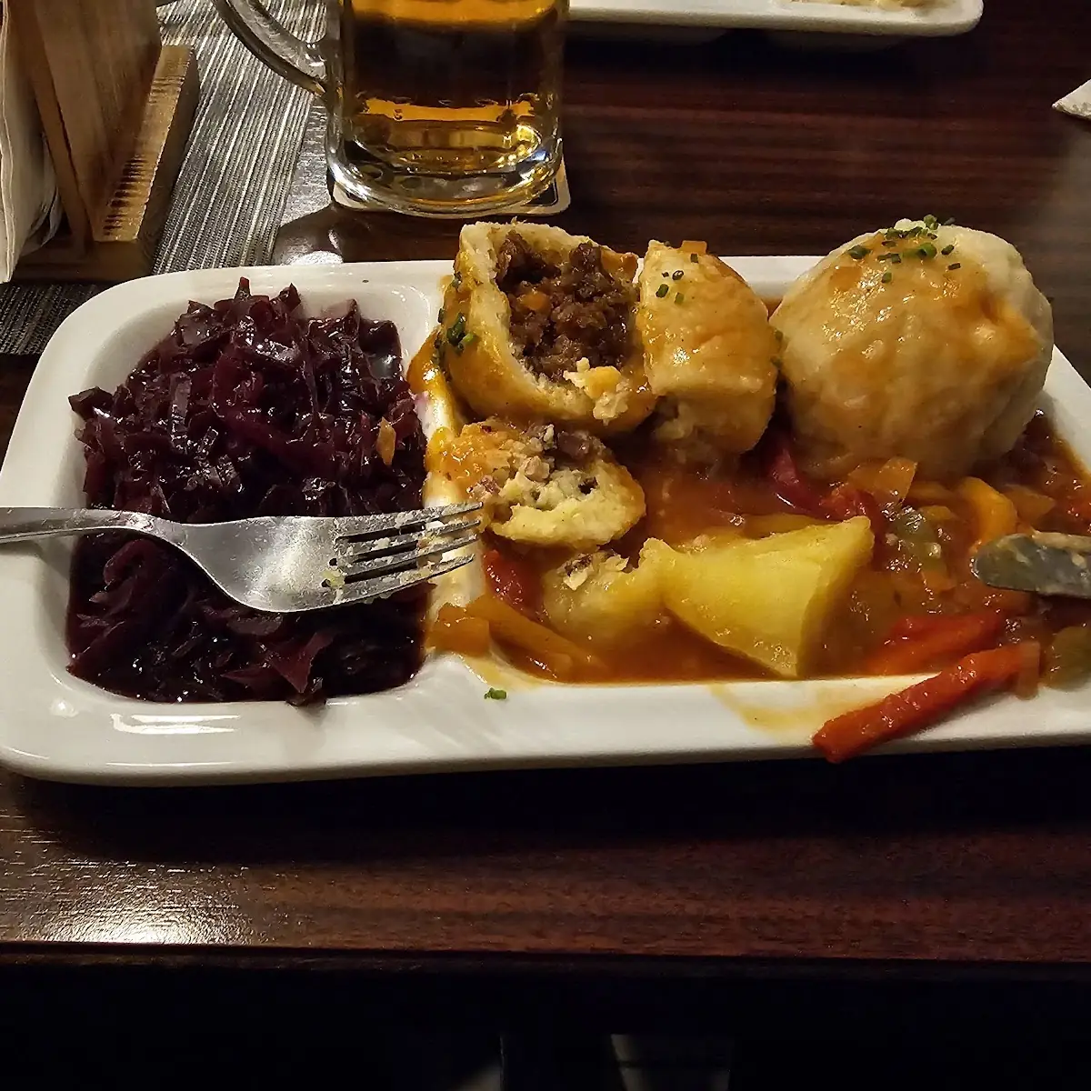 Bergsteigerknödel Und Hascheeknödel