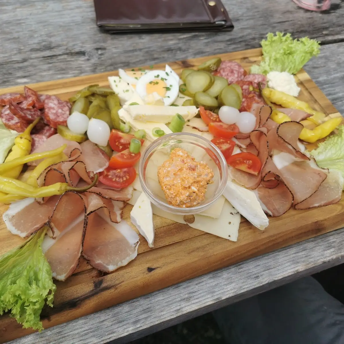 Brettljause Für 2