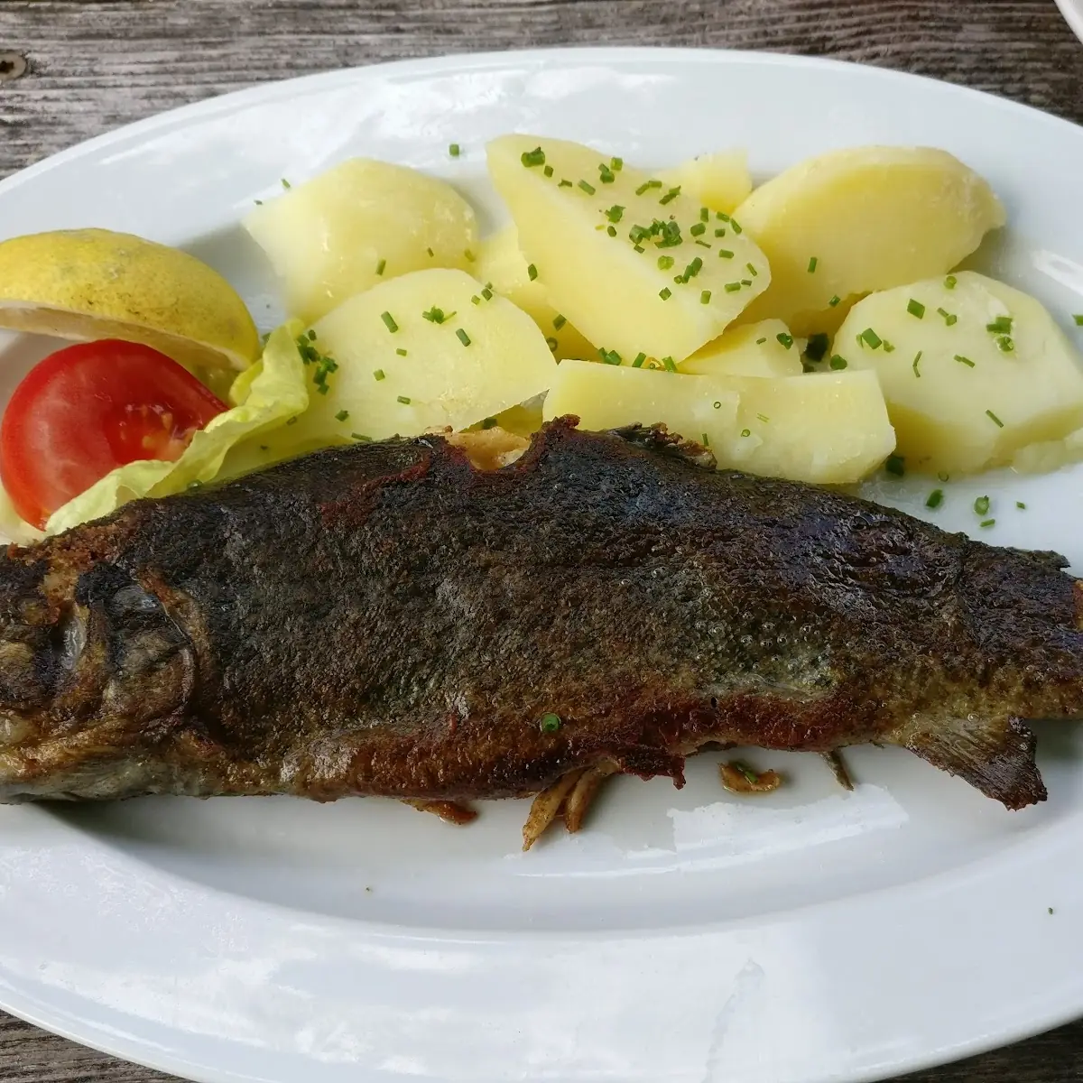 Fangfrische Forelle Mit Petersilinkartoffeln