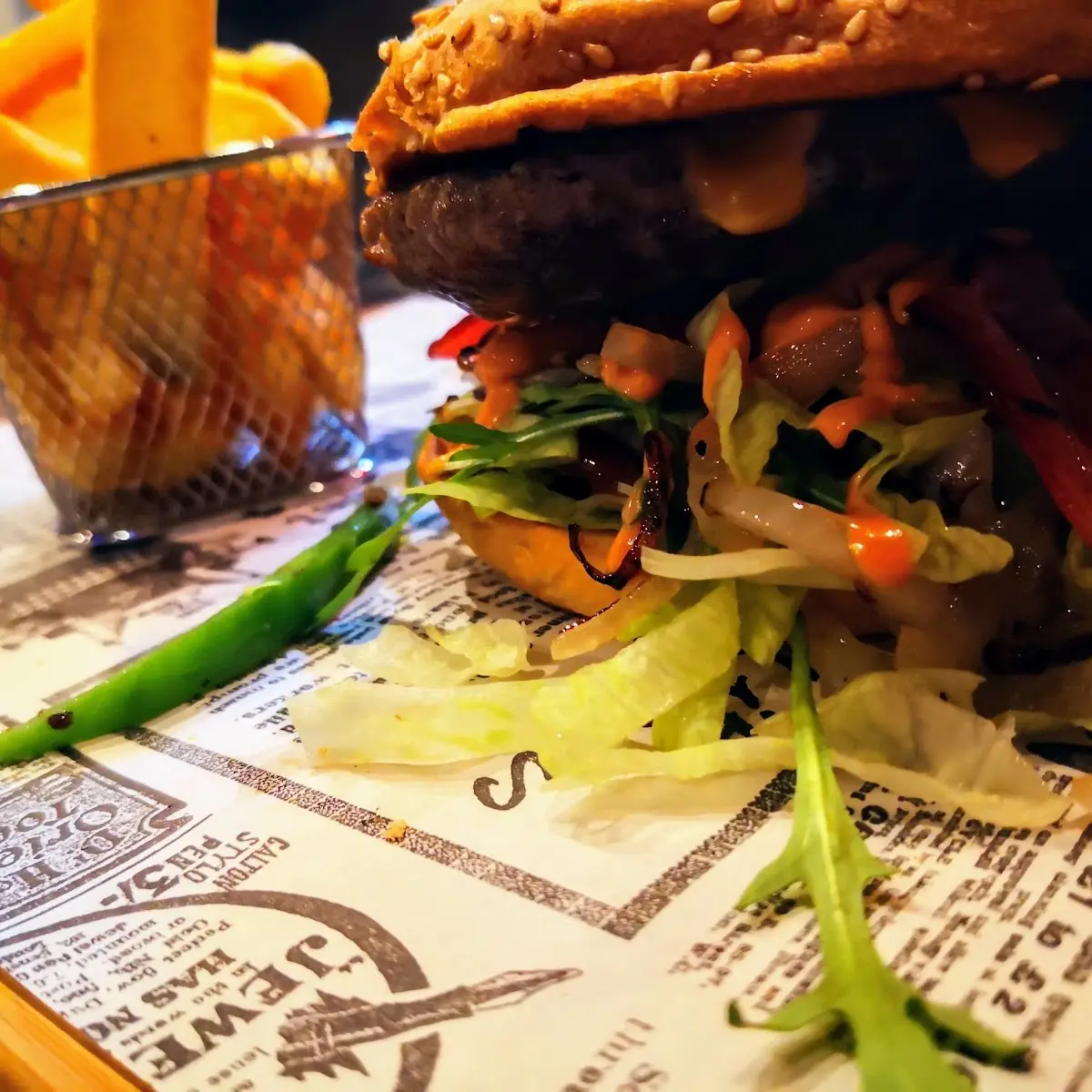 Halm's Rösti-burger
