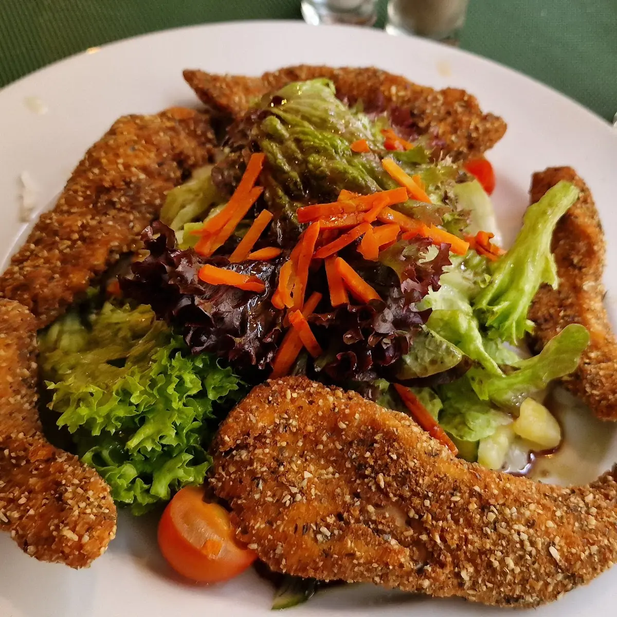 Styrian Deep-fried Chicken Salad