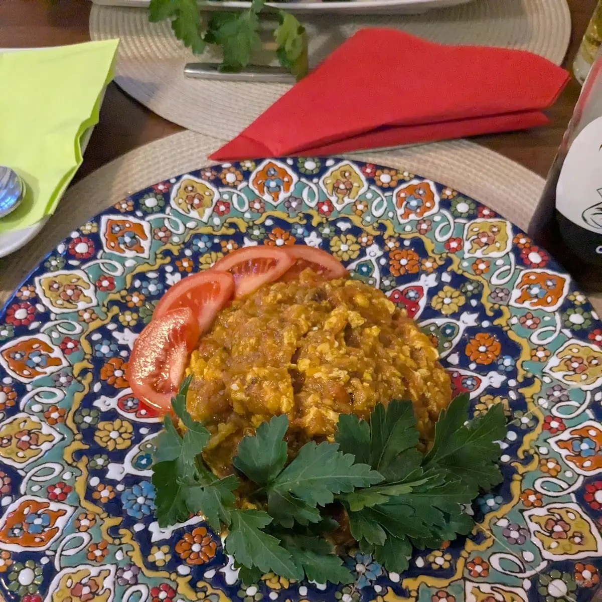 Mirza Ghasemi – Eggplant Spread with Eggs