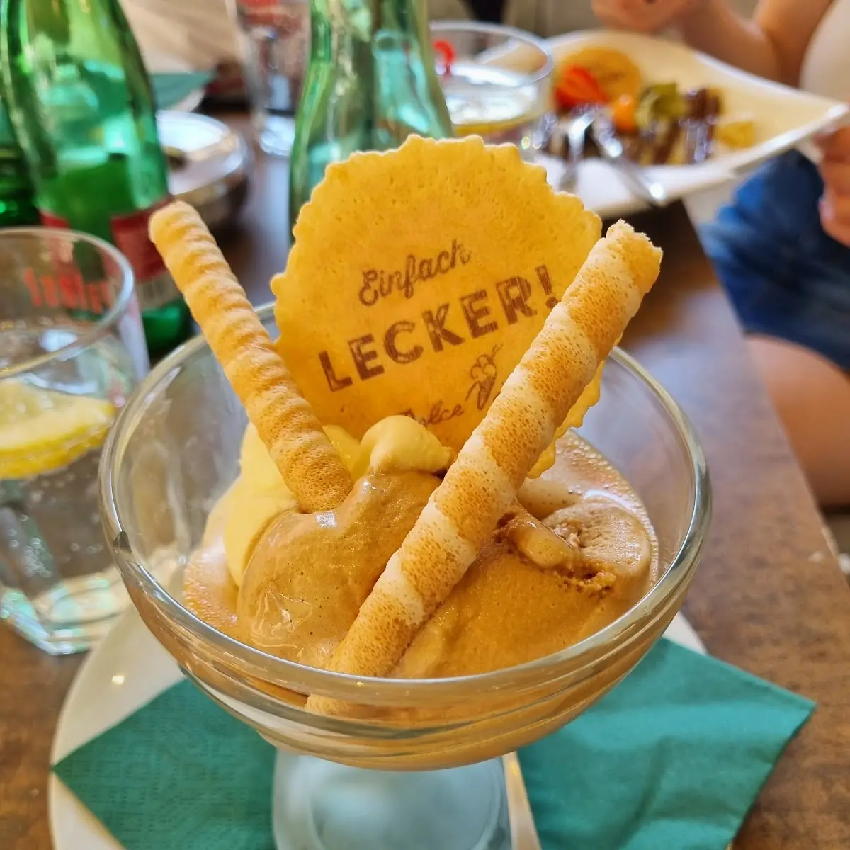 Boules de Glace Café Et Vanille