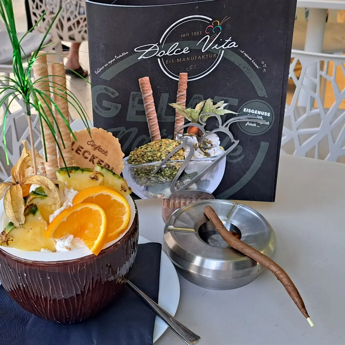 Florida-becher Und Original-krumme Becher