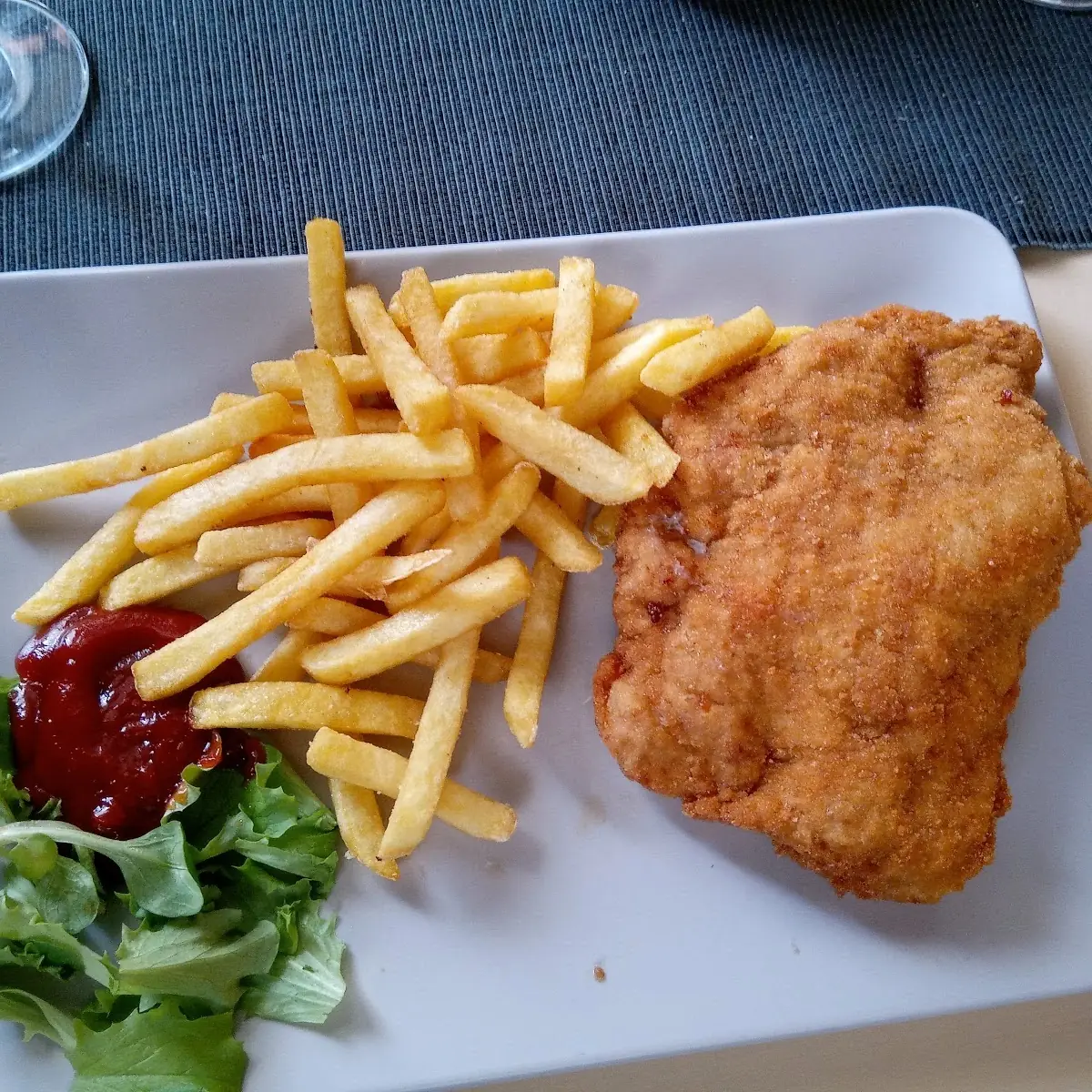 Cordon Bleu Mit Pommes
