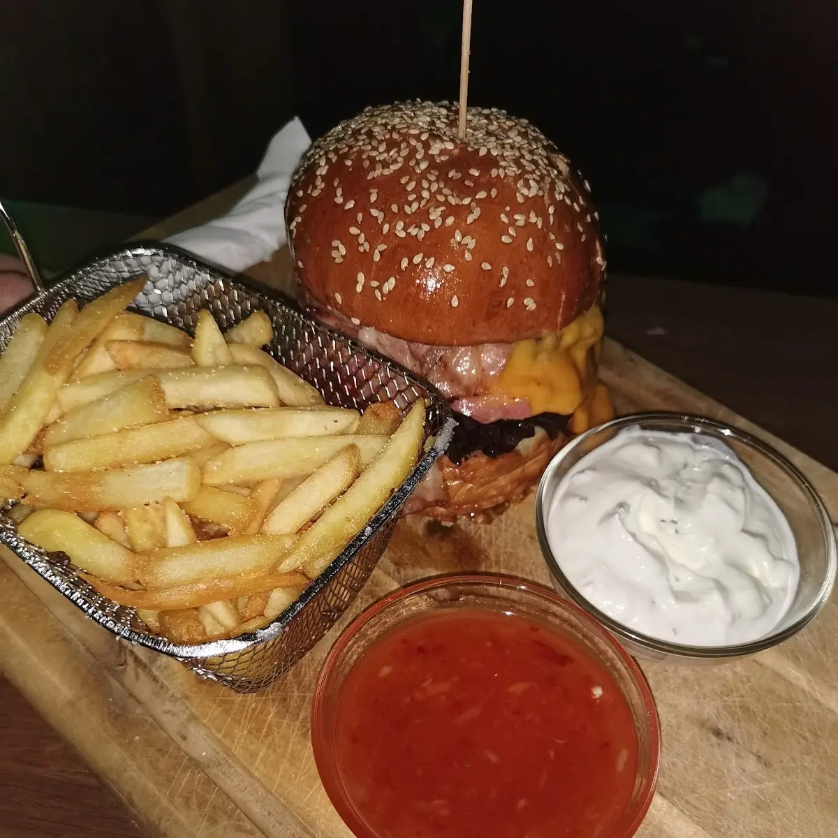 Burger Menü